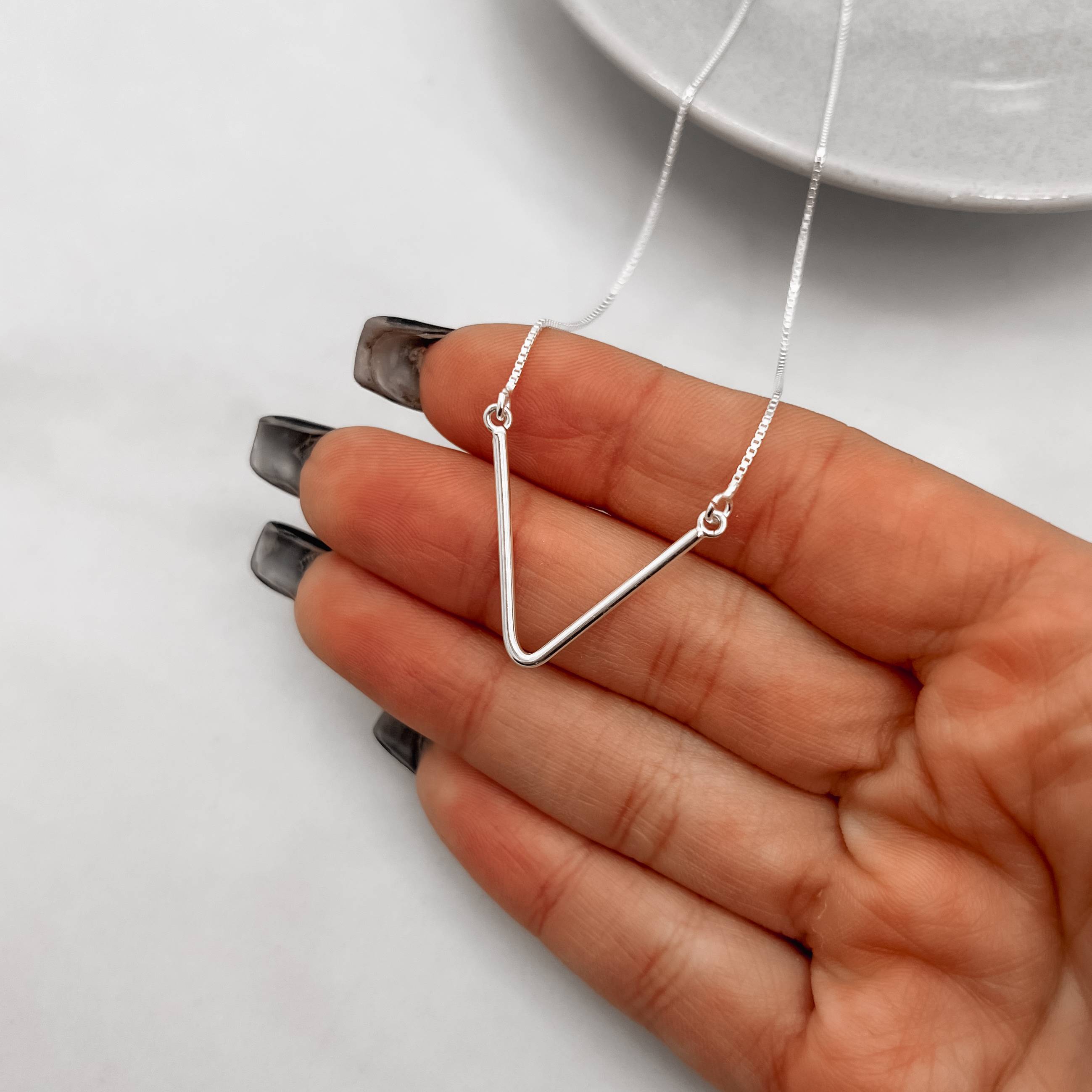 Imagem Secundária Colar V 23mm v15 40+5cm