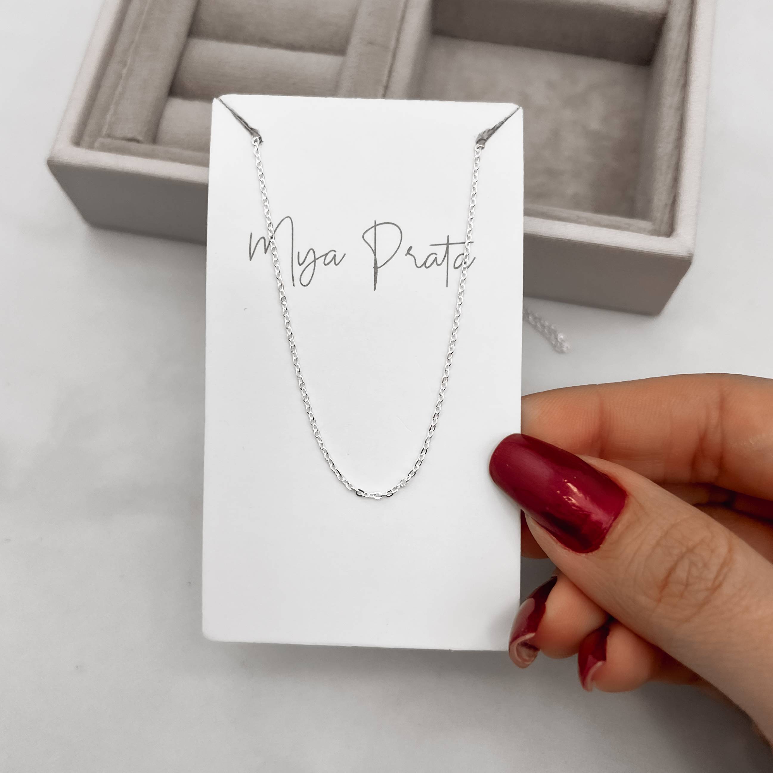 Imagem Corrente cadeadinho 1.0 40cm