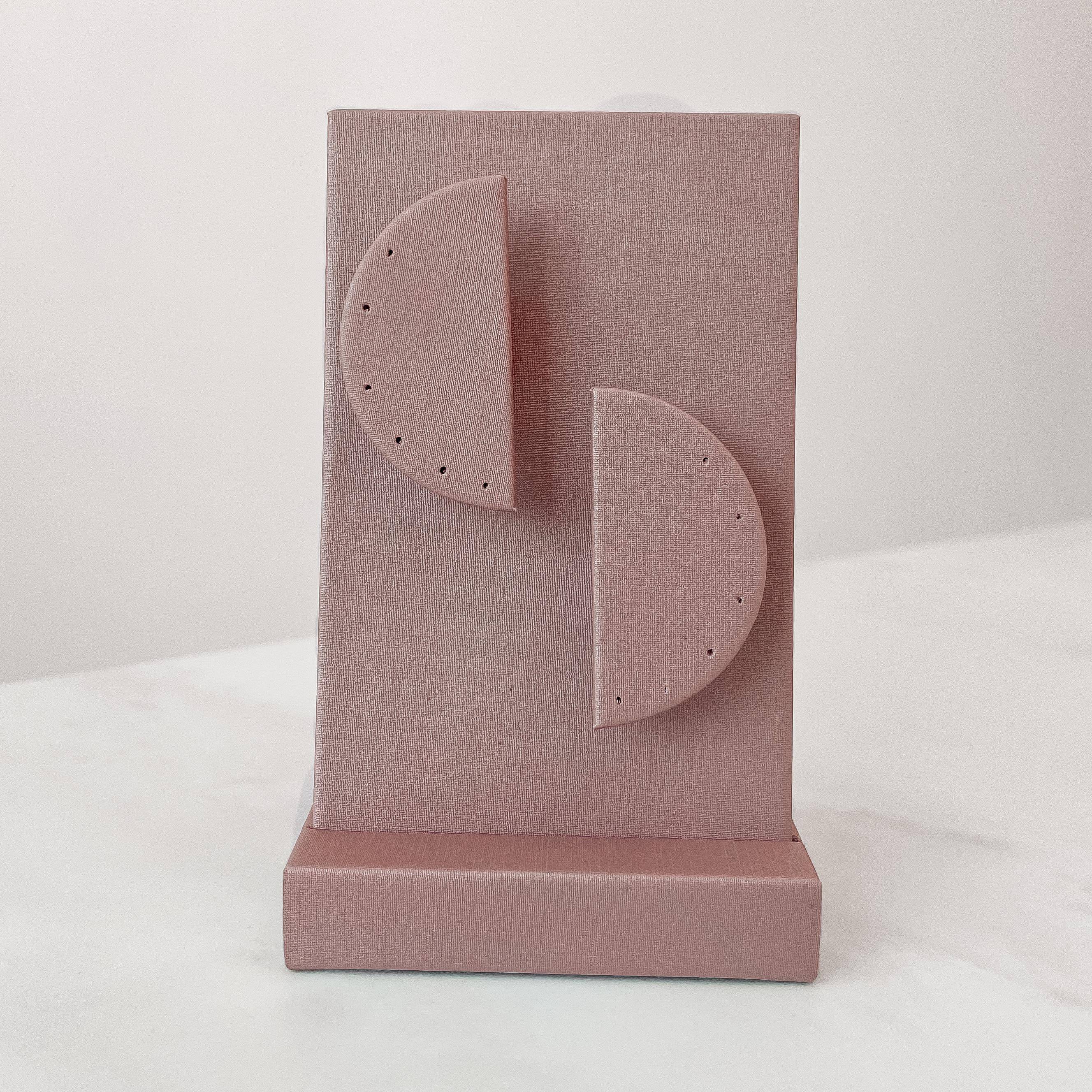 Mostruário orelha dupla com imã rosê