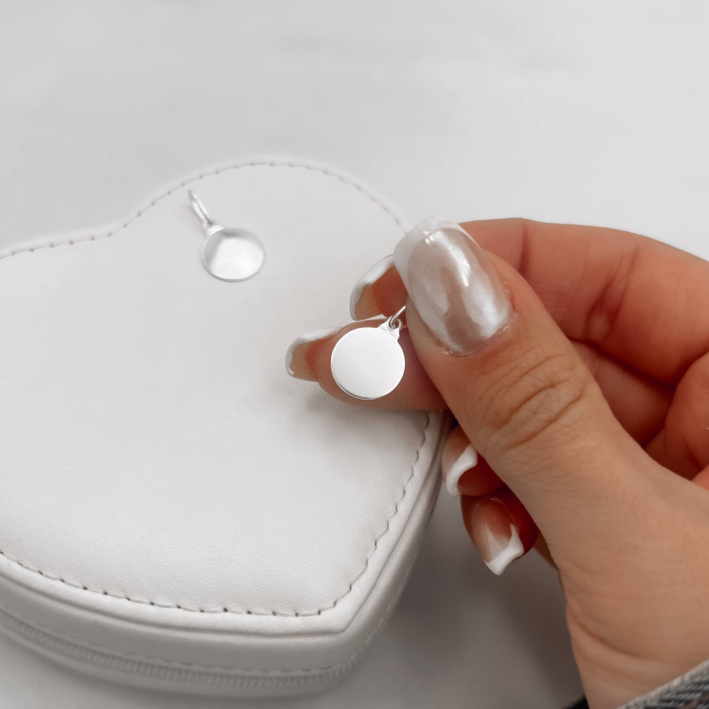 Imagem Secundária Pingente medalha lisa 12mm