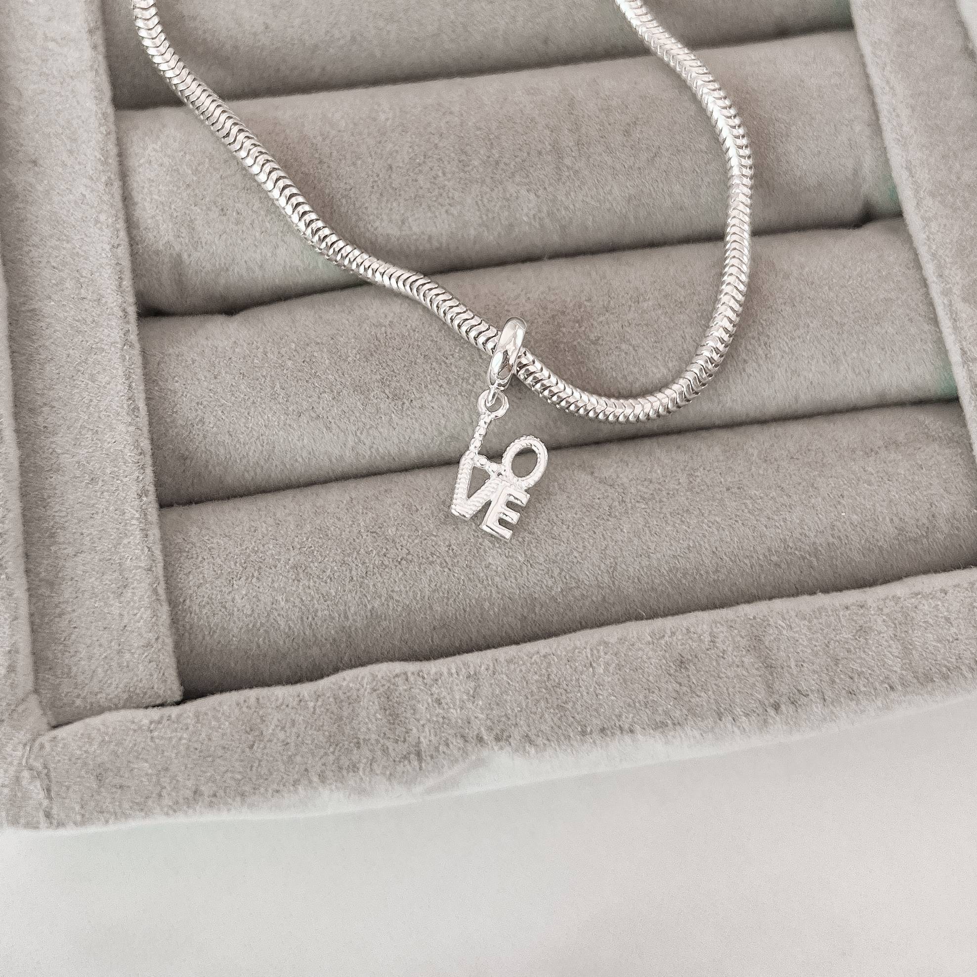 Imagem Berloque pingente love 9mm