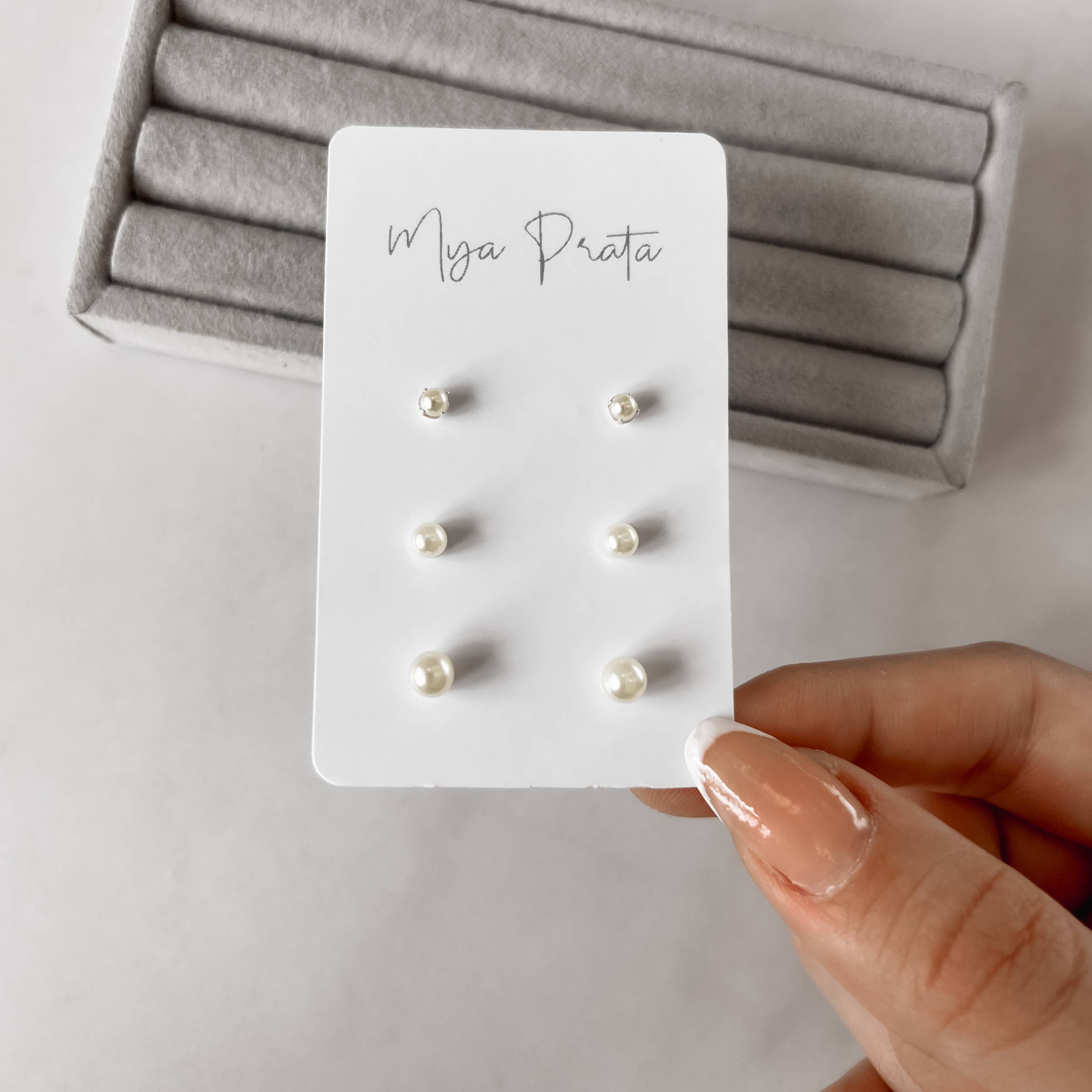 Imagem Secundária Trio pérolas 3, 4 e 5mm