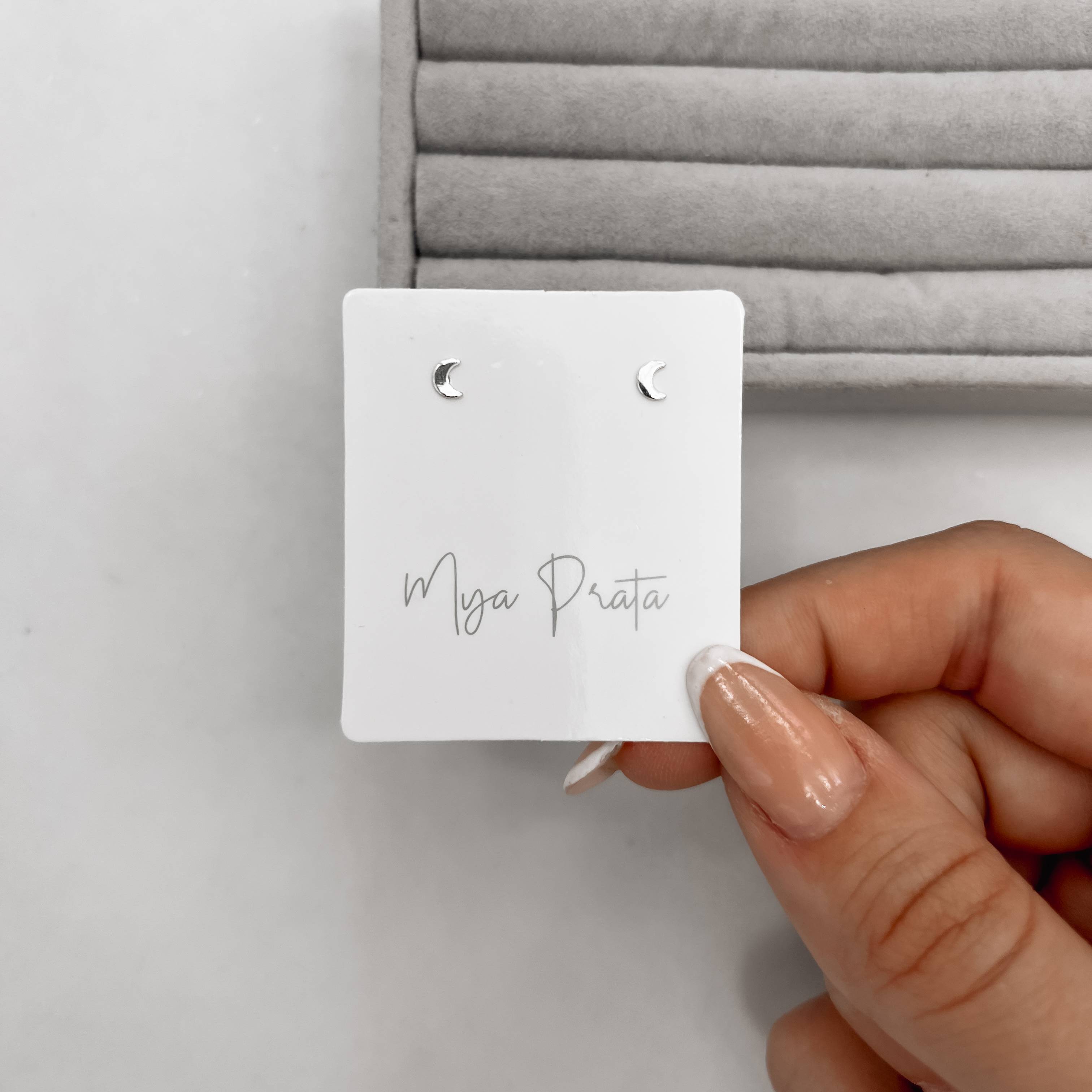 Imagem Brinco lua 4mm