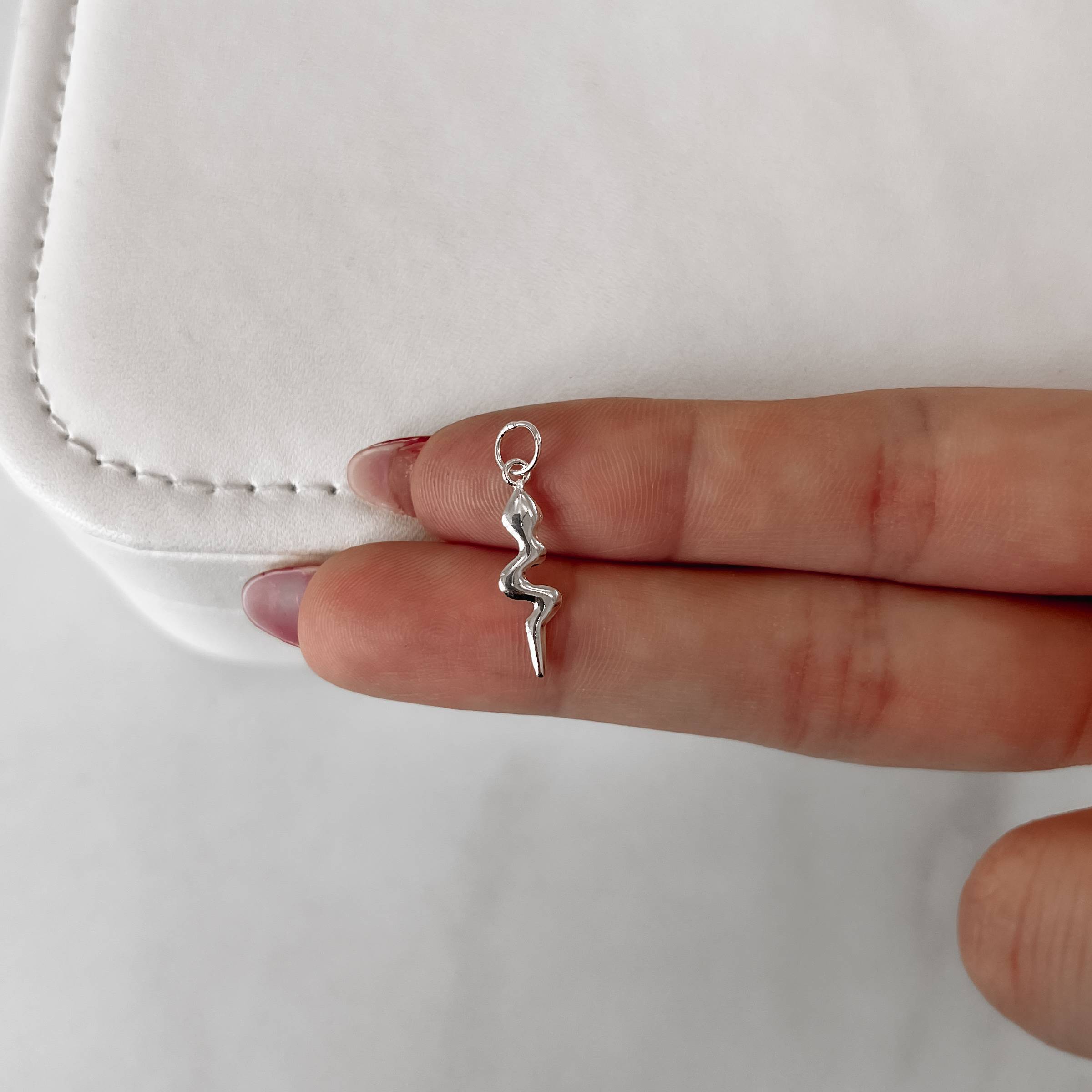 Imagem Secundária Pingente cobra 20mm