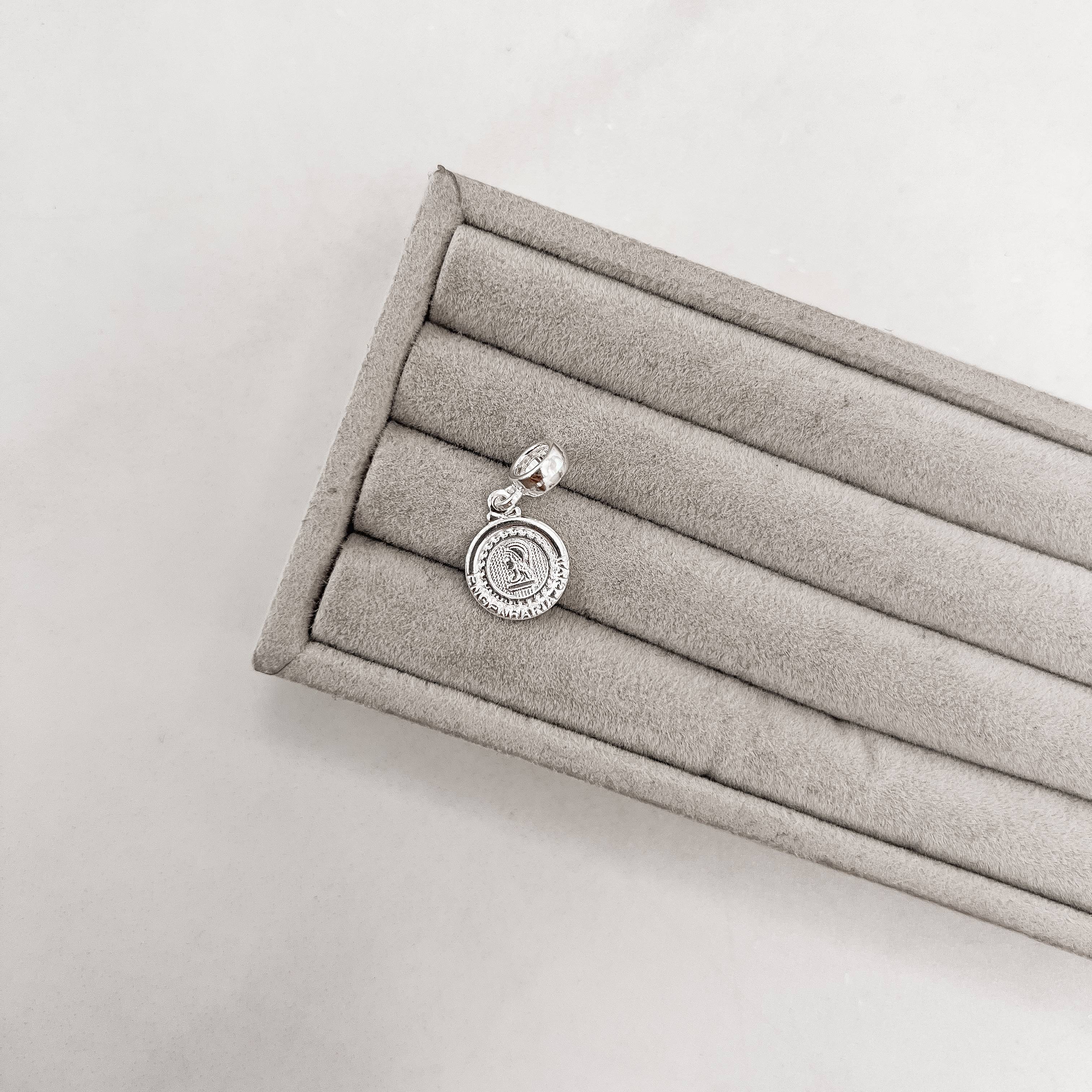 Imagem Secundária Berloque pingente medalha Engenharia Civil 14mm