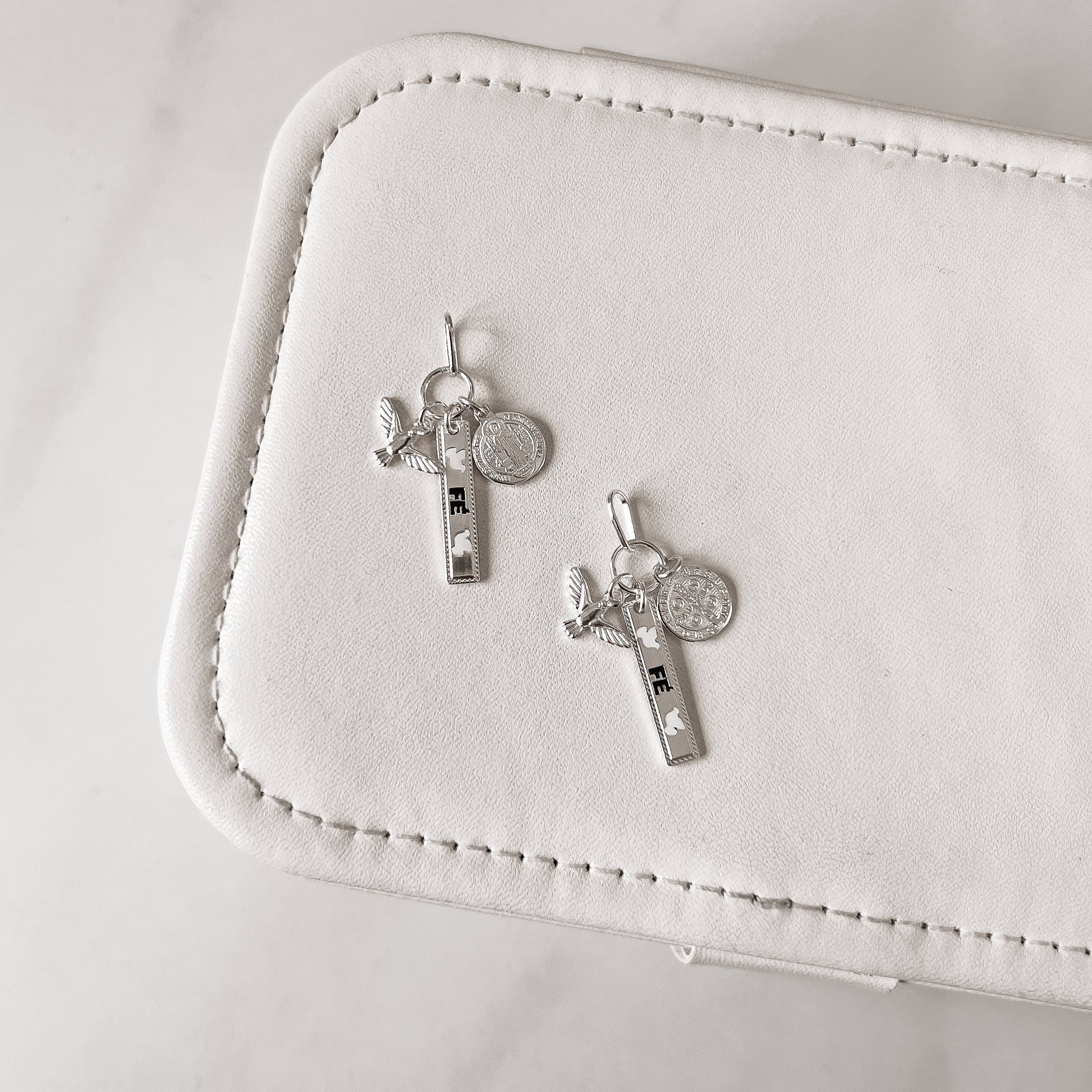 Pingente patuá São Bento