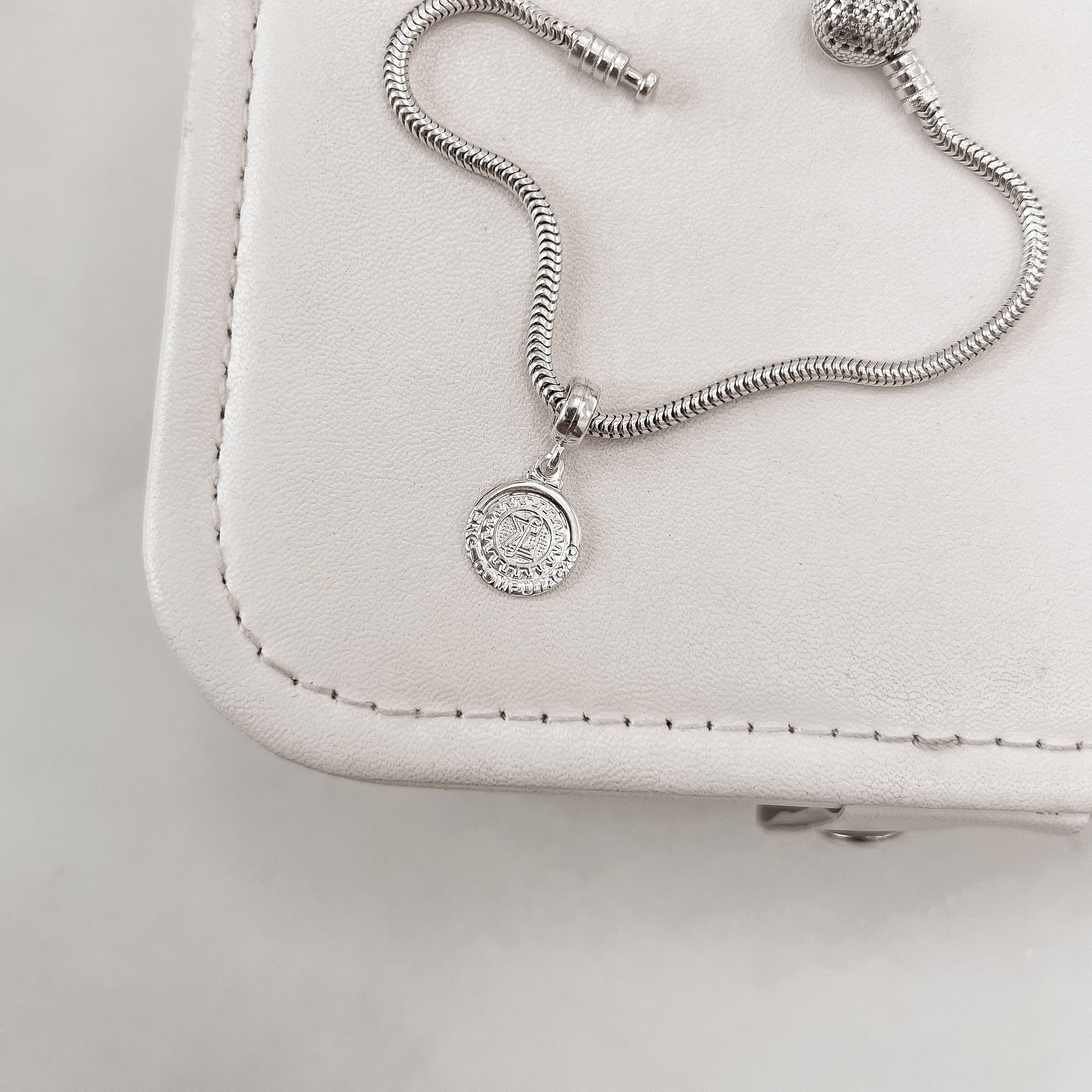 Imagem Berloque pingente medalha Engenharia Computação 14mm