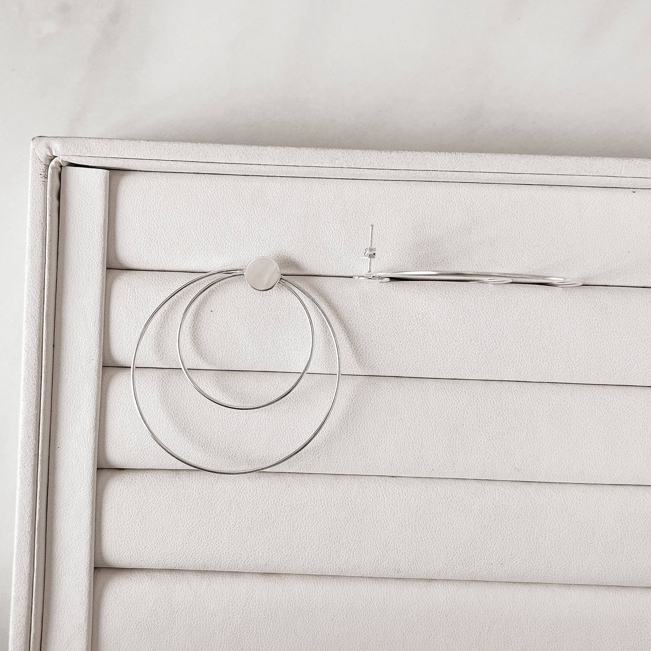 Imagem Secundária Brinco 3 círculos 57mm