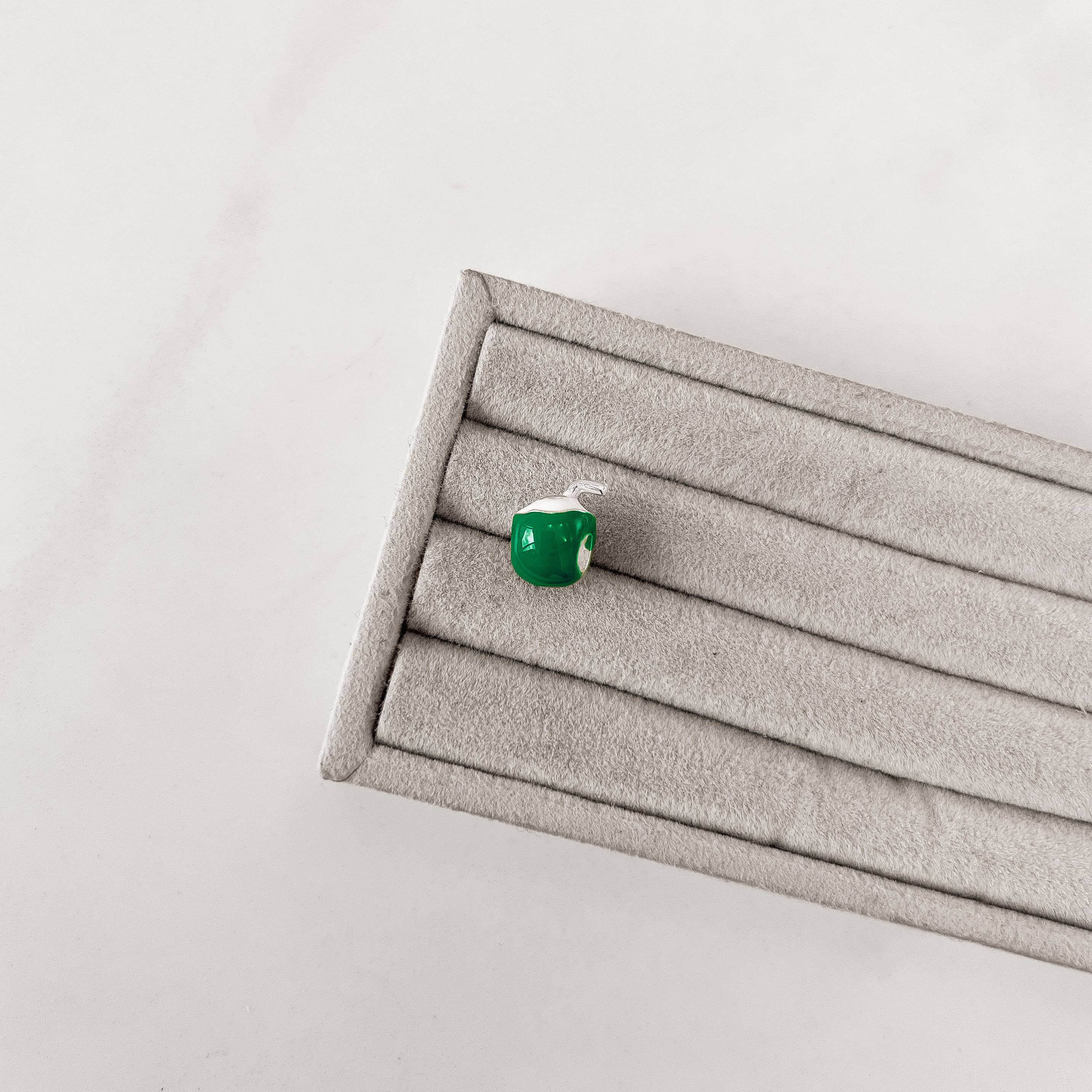 Imagem Secundária Berloque separador água de coco 12mm resina