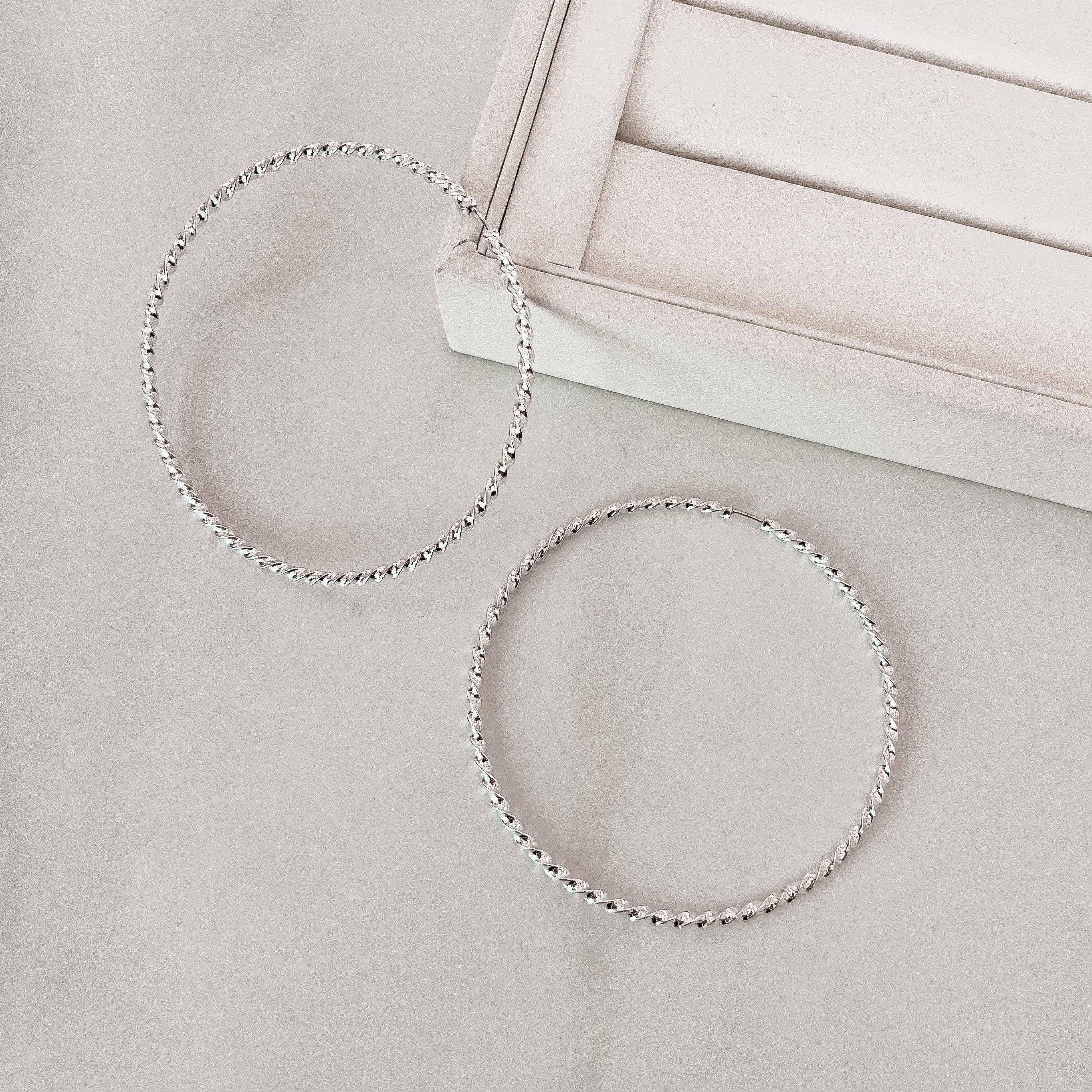 Argola redonda 66mm fio torcido