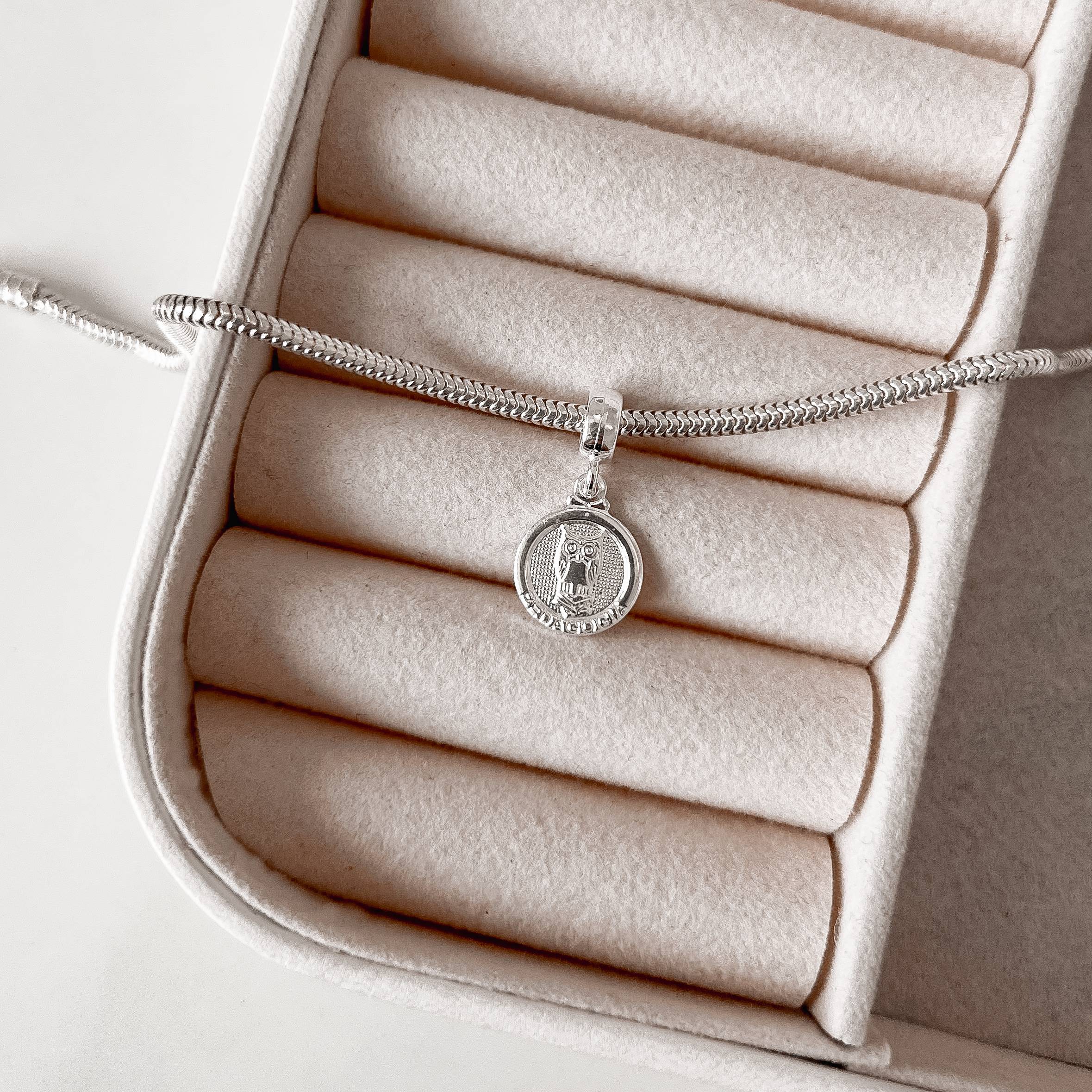 Imagem Secundária Berloque pingente medalha Pedagogia 14mm