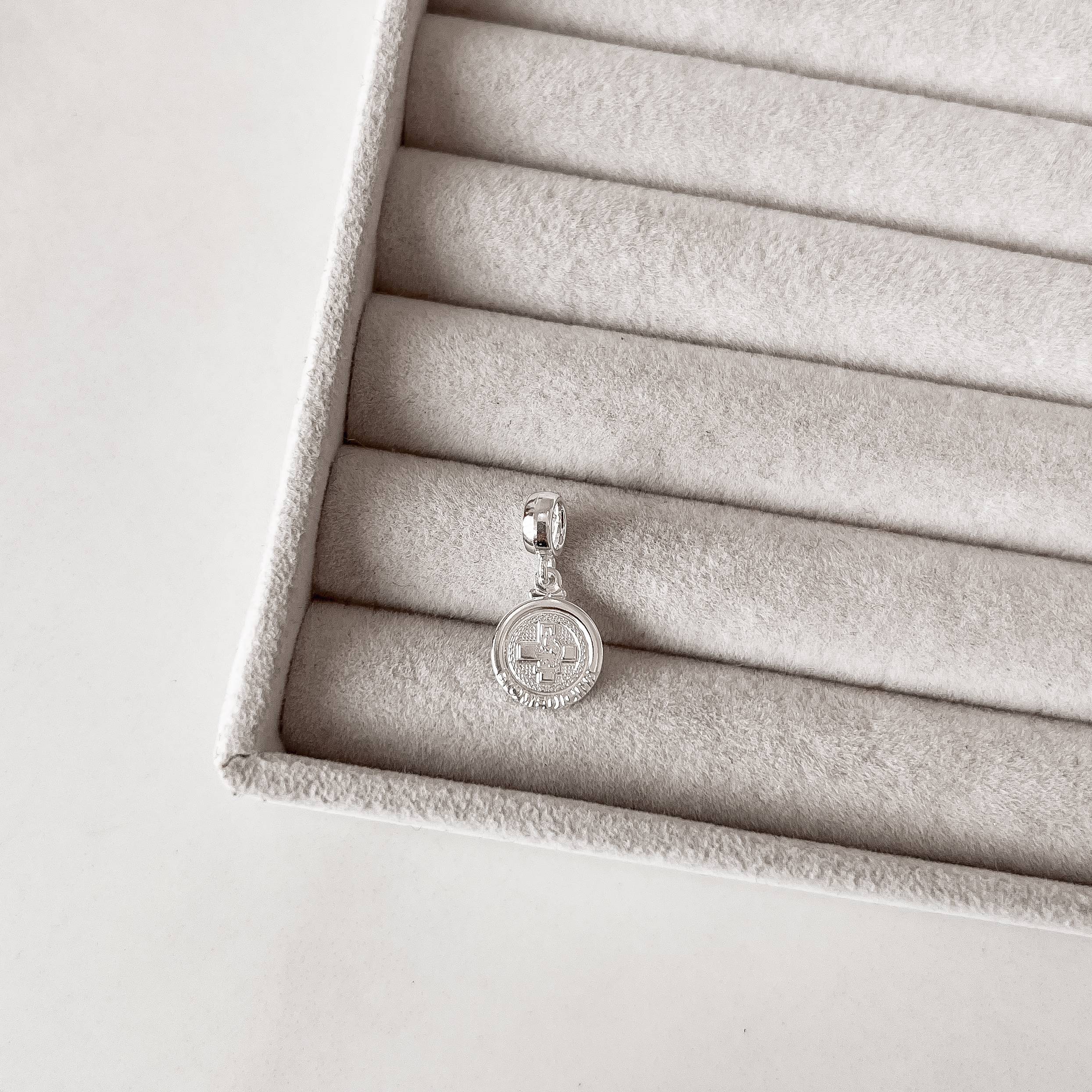 Imagem Secundária Berloque pingente medalha Biomedicina 14mm