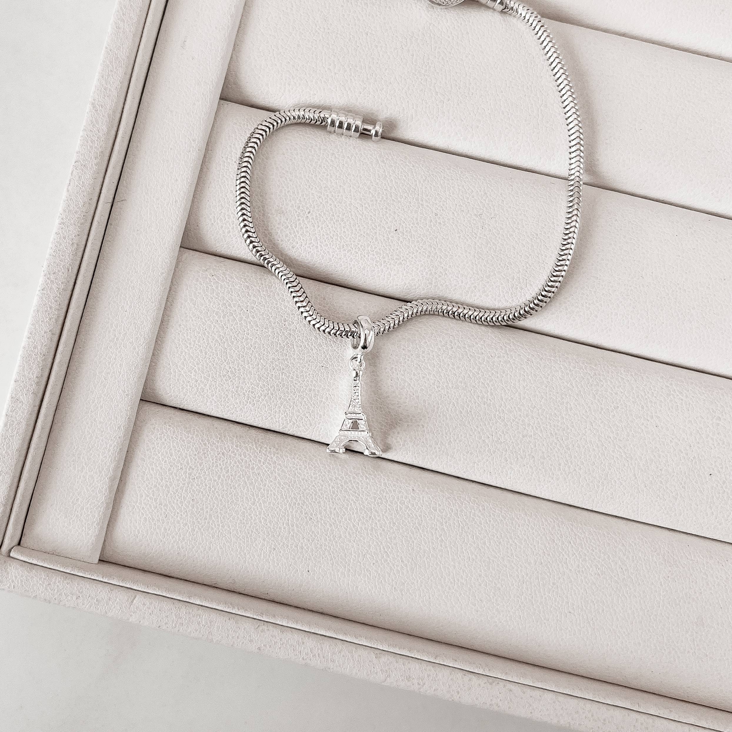 Imagem Secundária Berloque pingente torre Eiffel 14mm