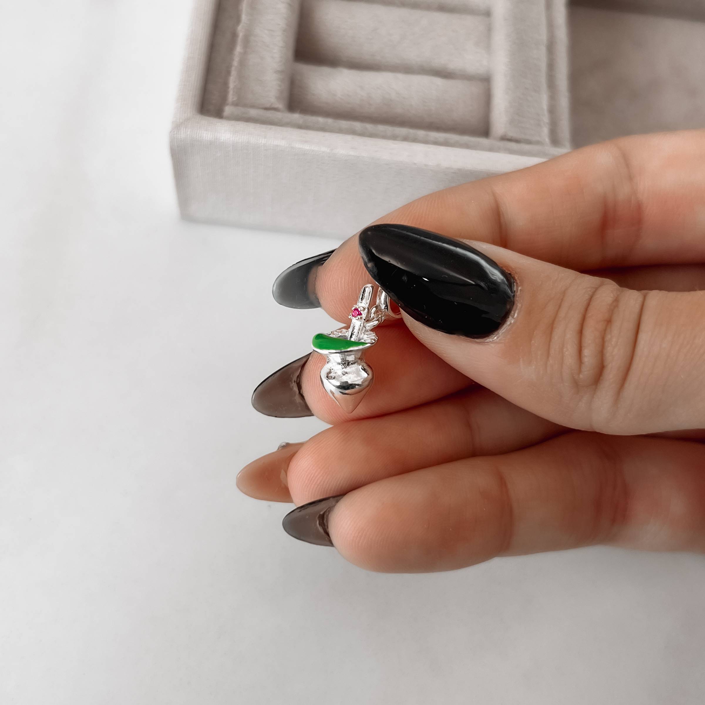 Imagem Secundária Berloque pingente chimarrão resina 17mm