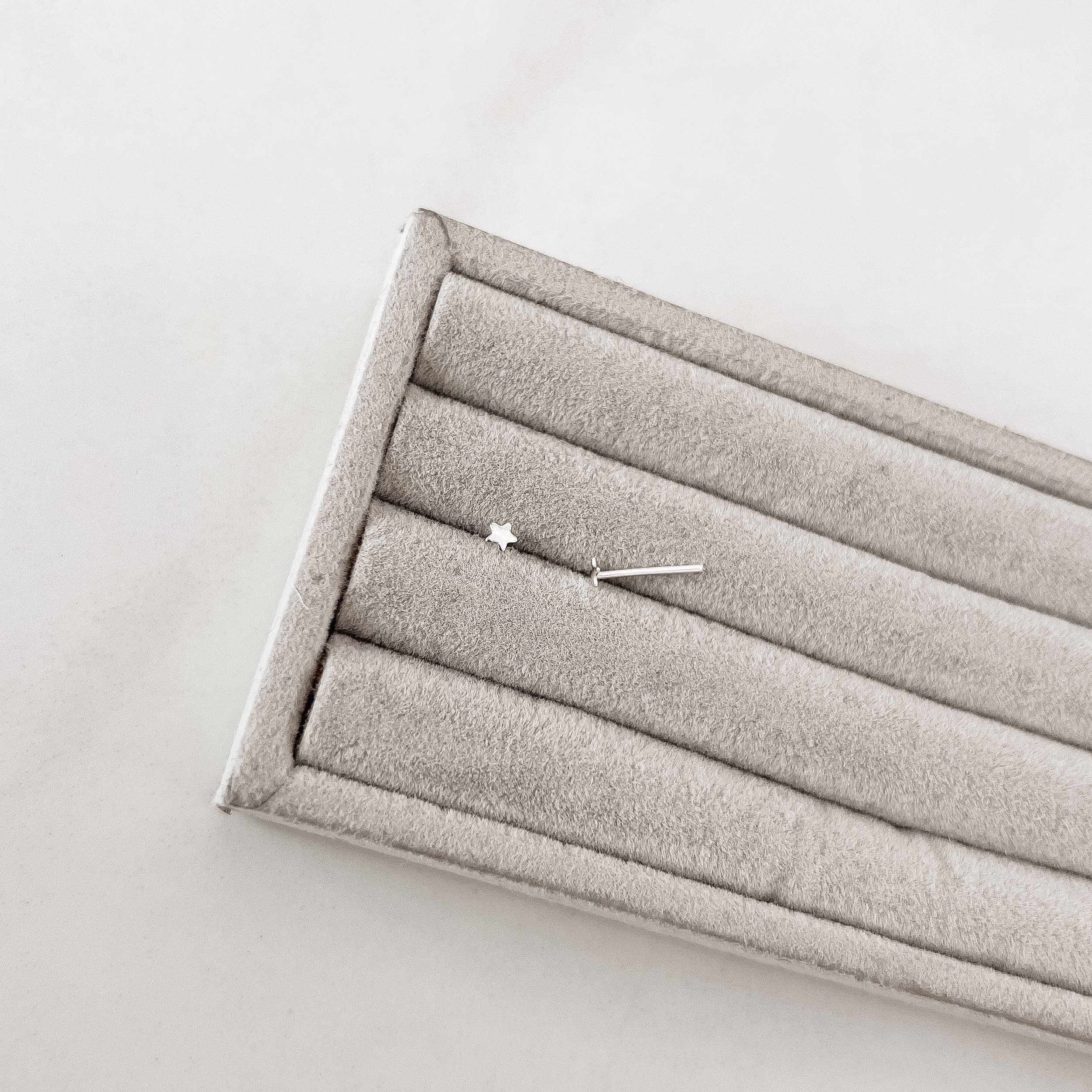 Imagem Brinco estrela 3mm