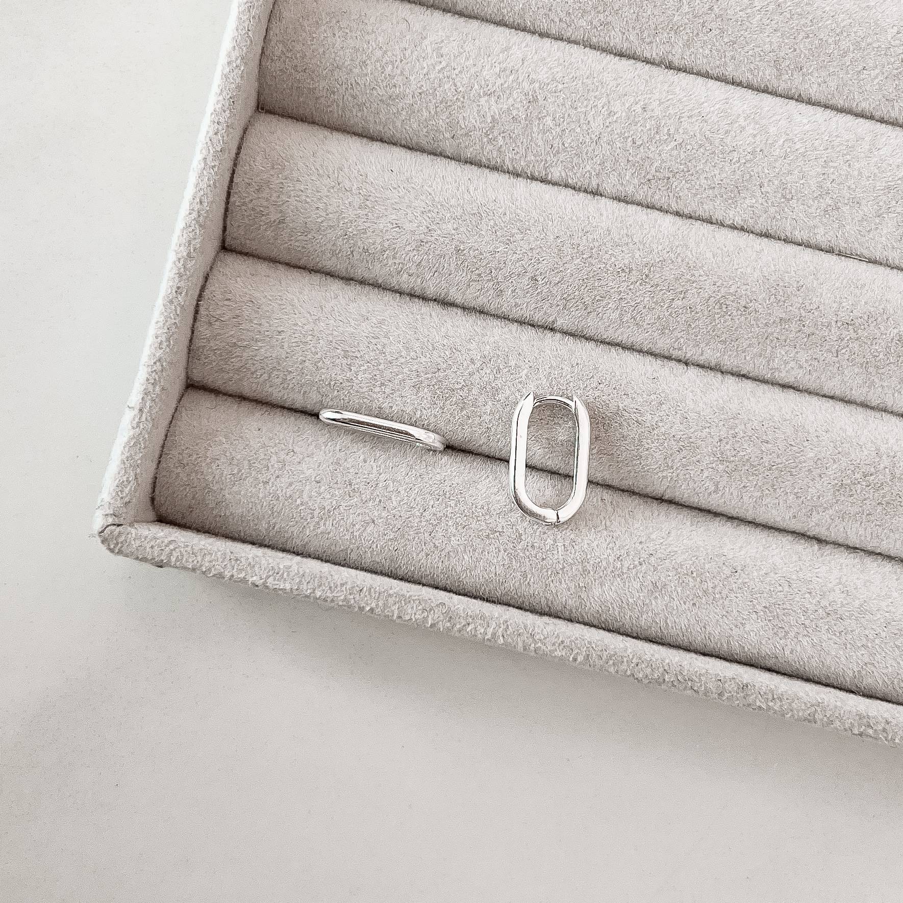 Argola click 15mm oval