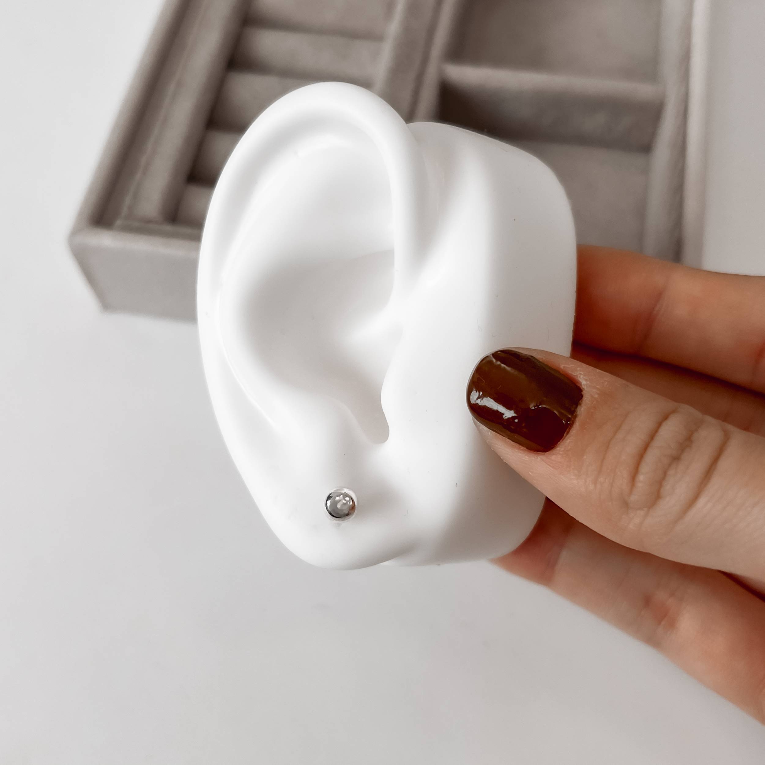 Imagem Brinco bola 5mm