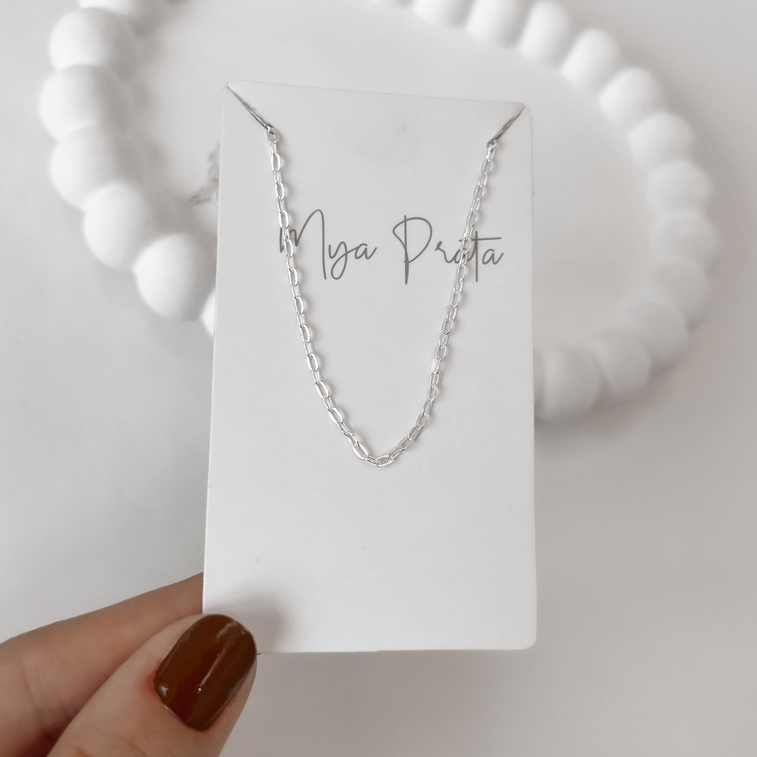 Imagem Secundária Corrente cadeado batido 1.7 50cm