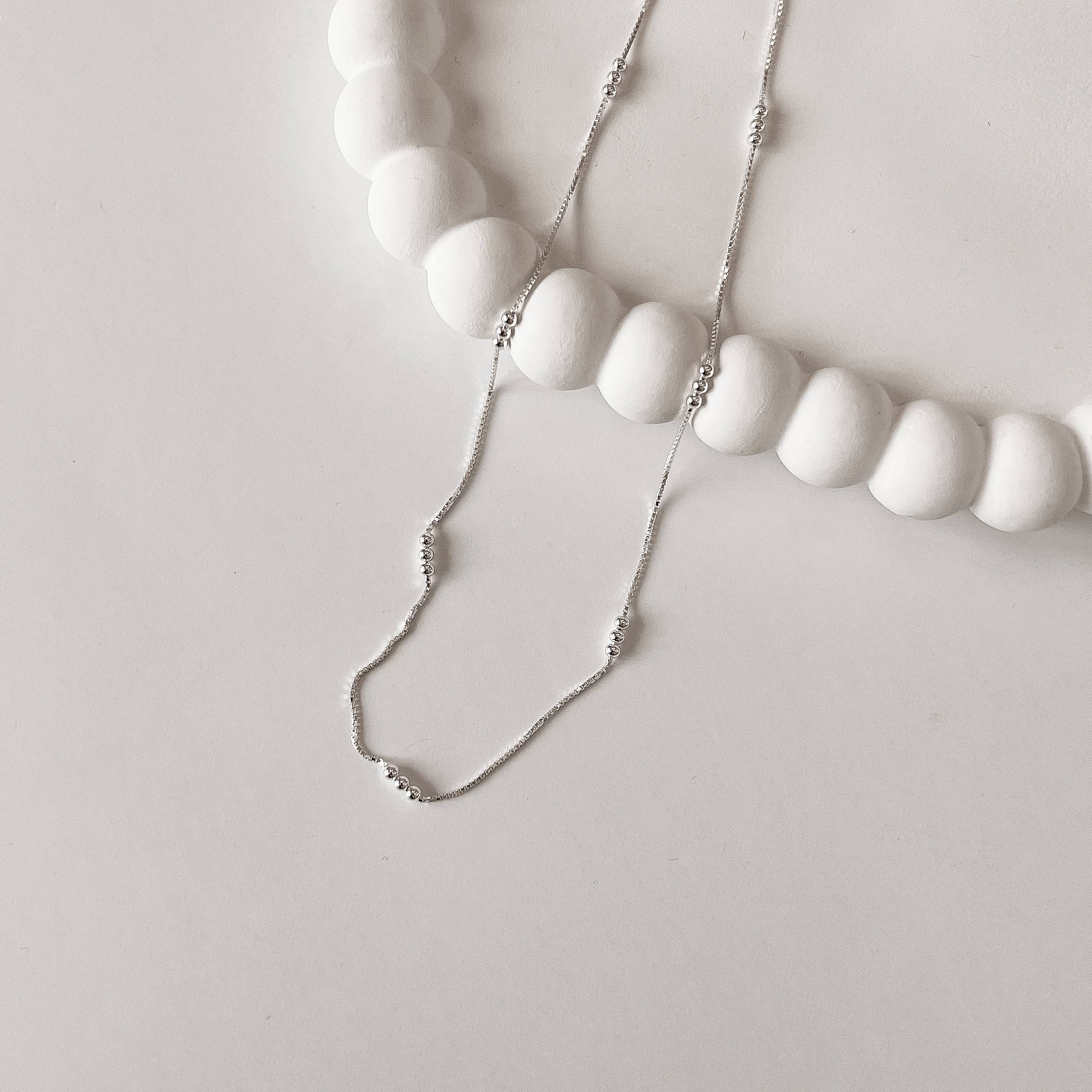 Imagem Secundária Corrente veneziana v15 com 3 bolas 2.5 45cm