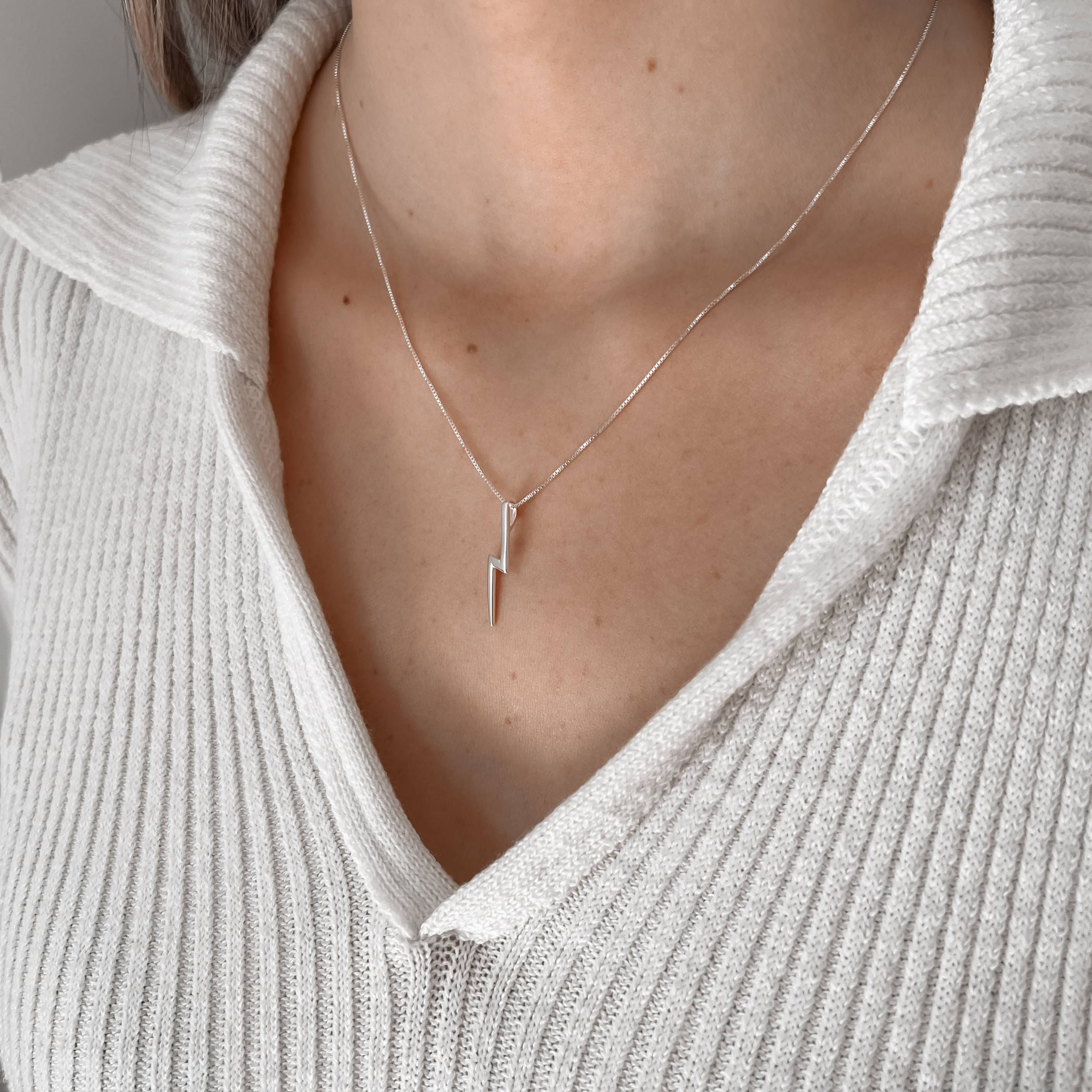 Imagem Colar raio passante 24mm 45cm