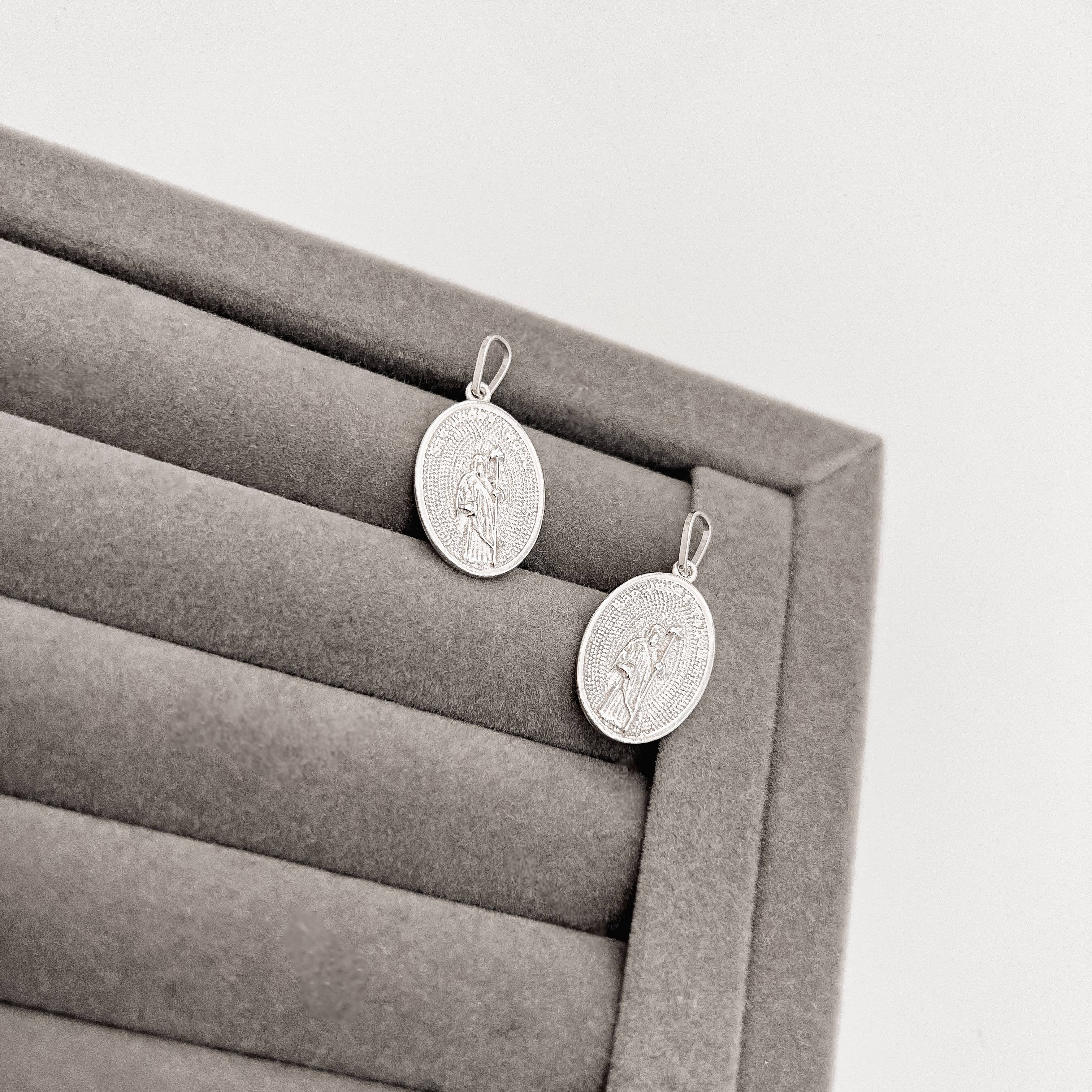 Imagem Secundária Pingente medalha São Judas Tadeu 20mm