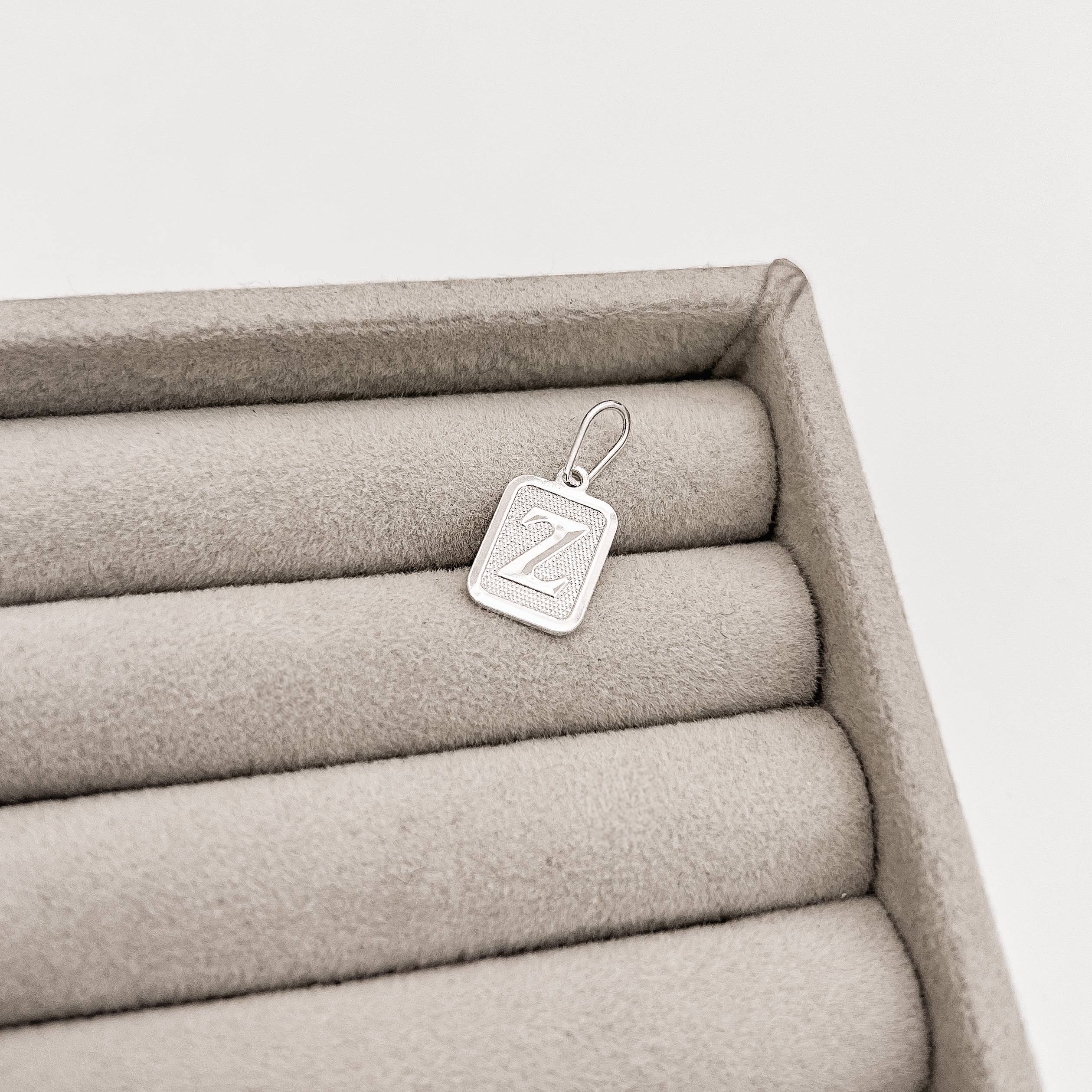 Imagem Pingente placa letra Z 12mm 