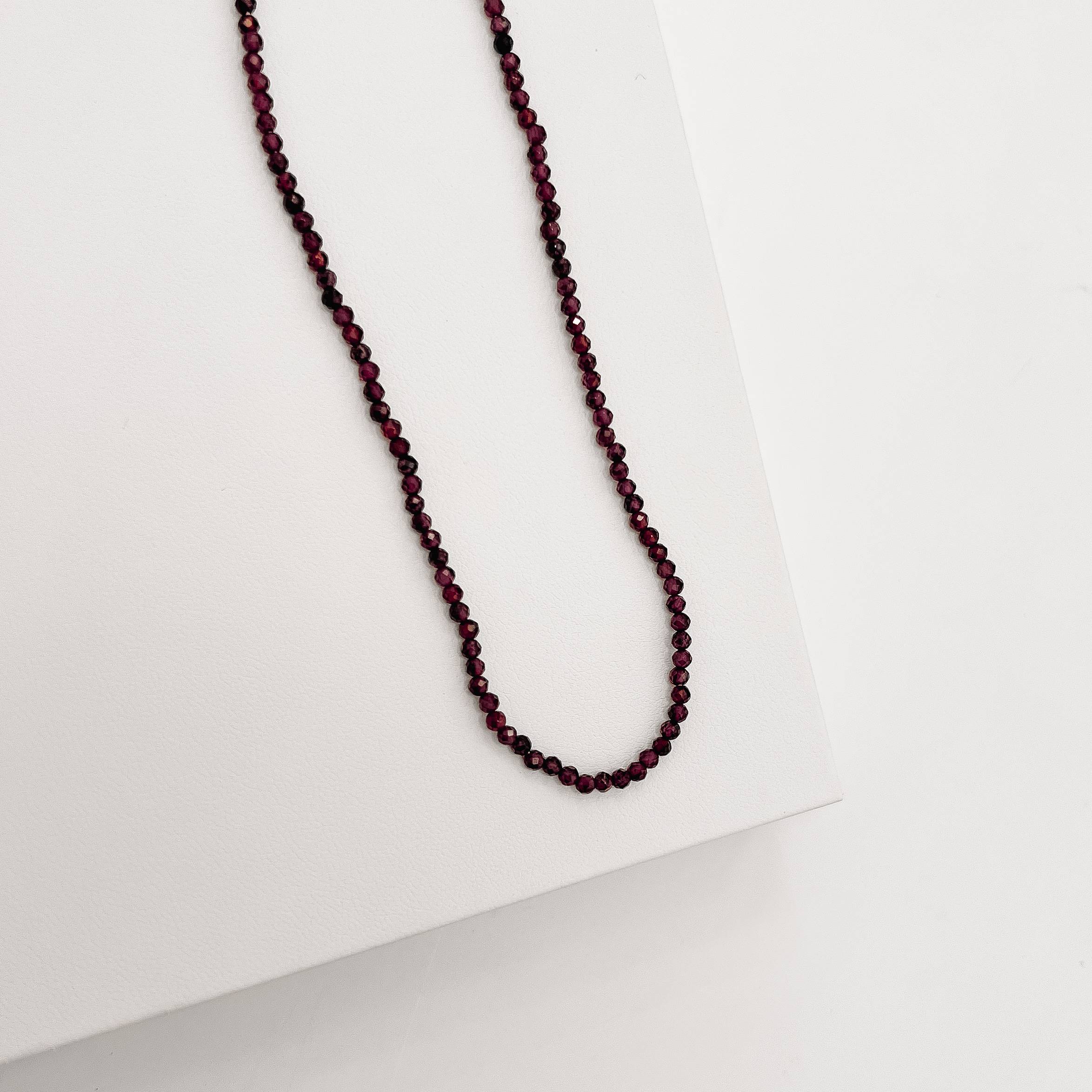 Imagem Secundária Choker zircônia redonda facetada roxo 2mm