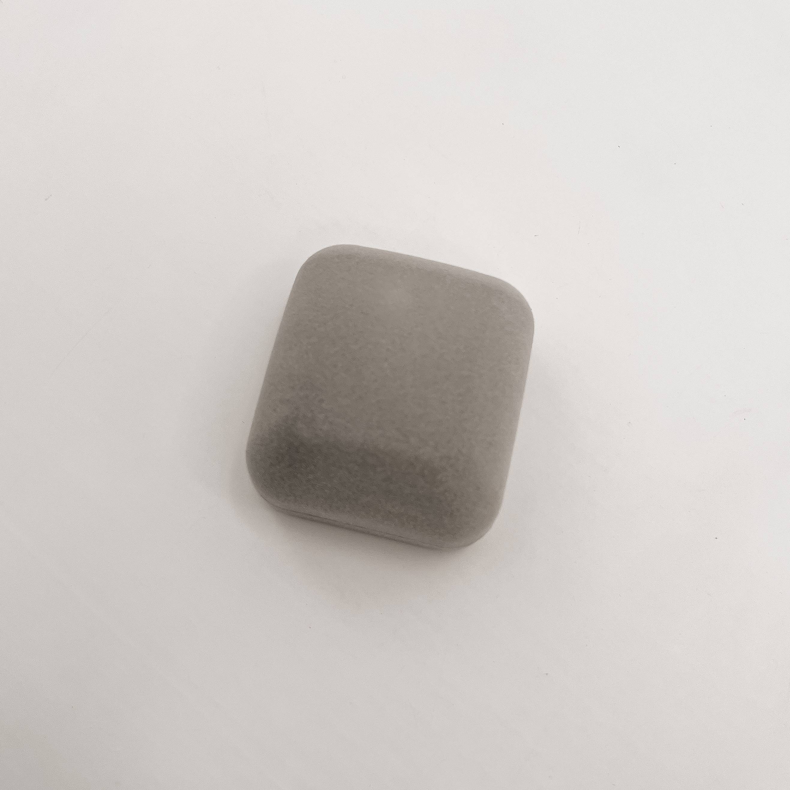 Imagem Secundária Porta joias anel cinza interior branco duplo