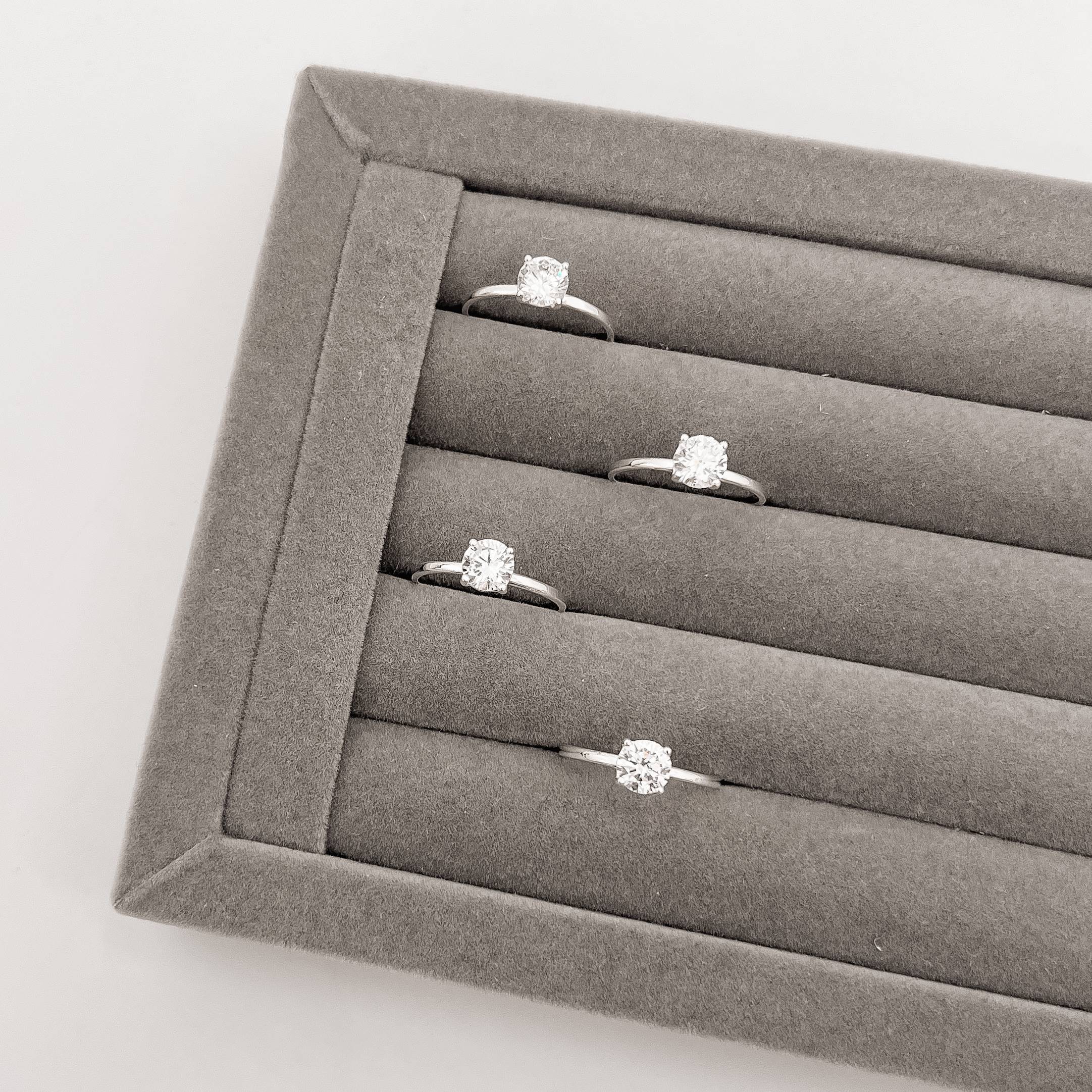 Imagem Secundária Anel solitário zircônia 6mm