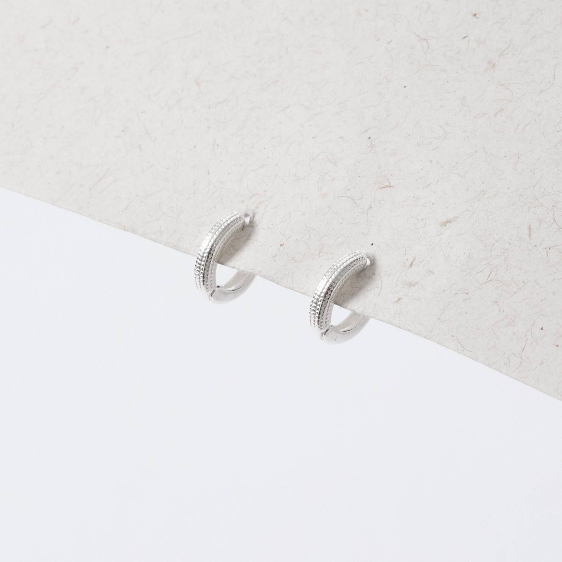 Imagem Argola click texturizada 9mm 