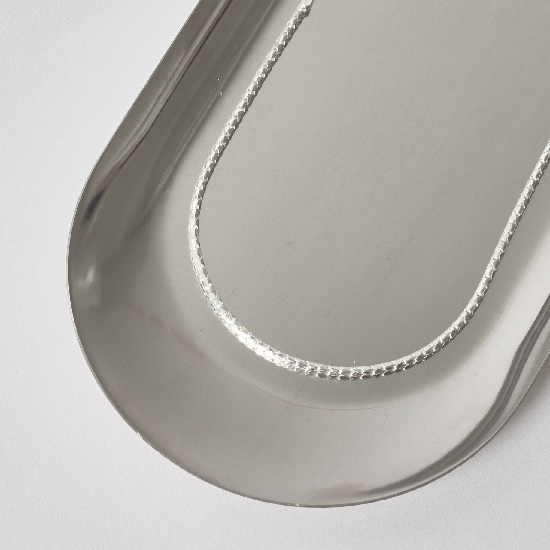 Imagem Secundária Pulseira corrente pipoca korean 1.8 18,5cm