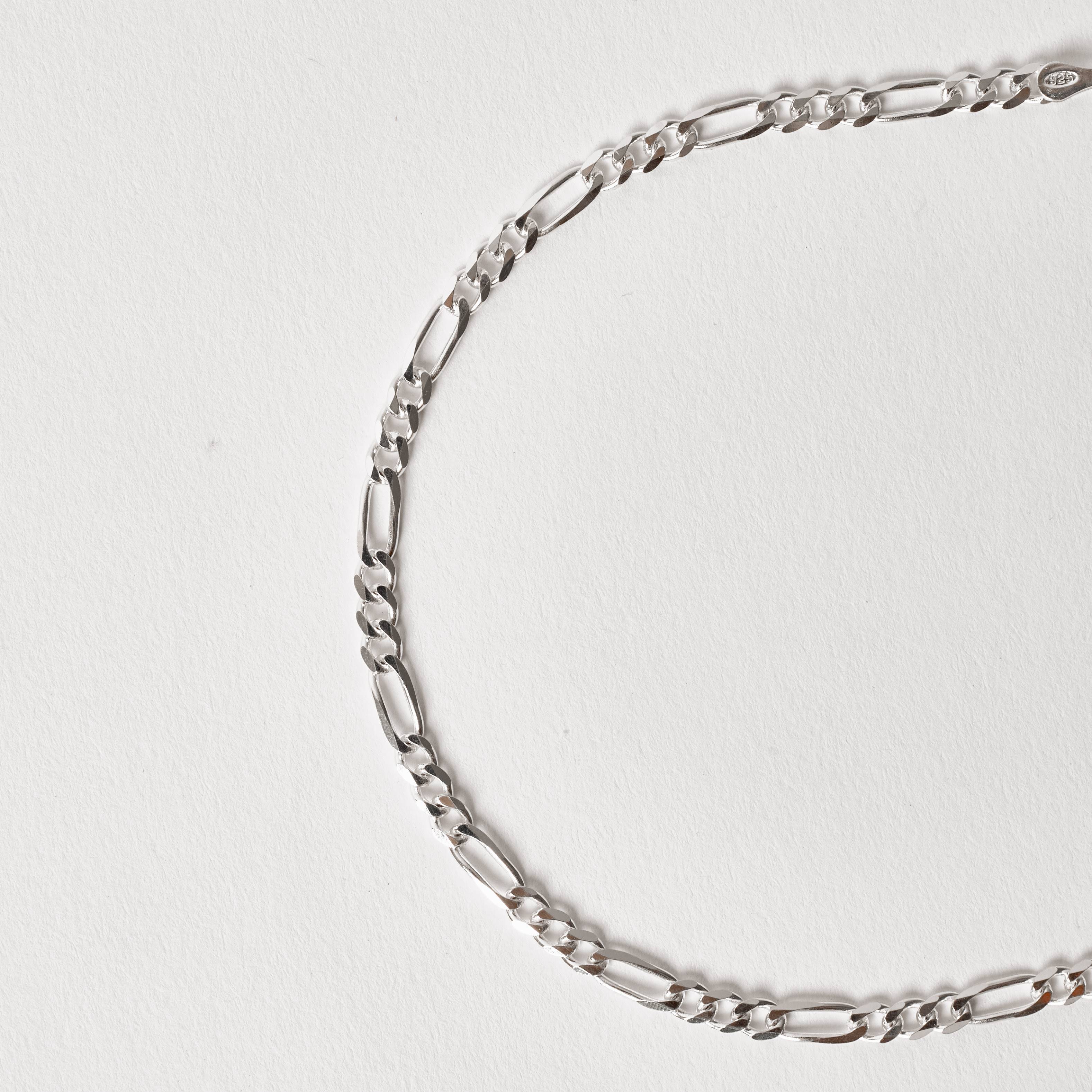 Imagem Secundária Pulseira corrente 3x1 flat 3.6 21cm