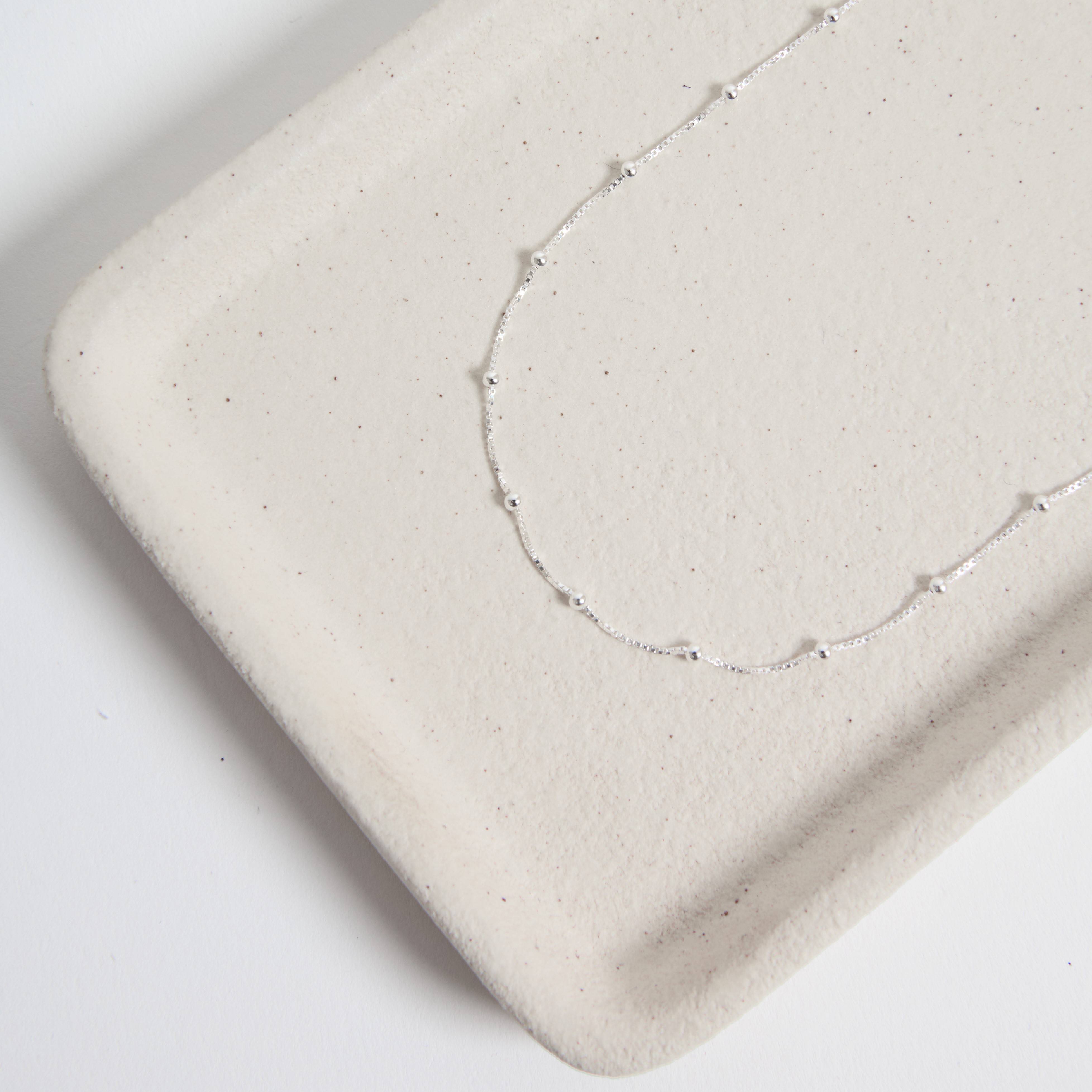 Imagem Corrente veneziana com bolas 2mm 50cm