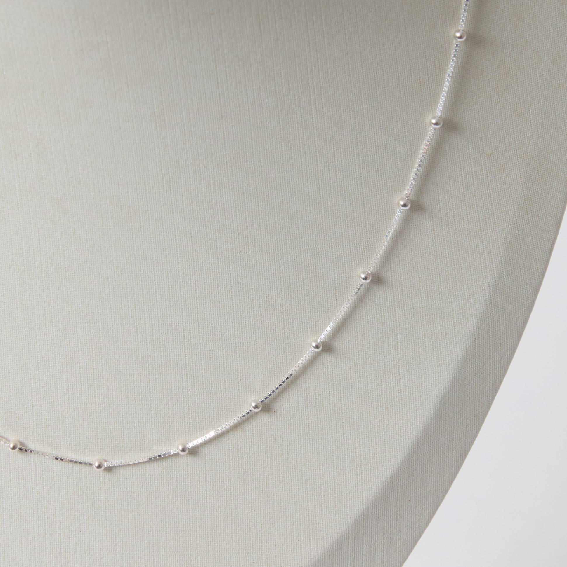 Imagem Secundária Corrente veneziana com bolas 2mm 50cm