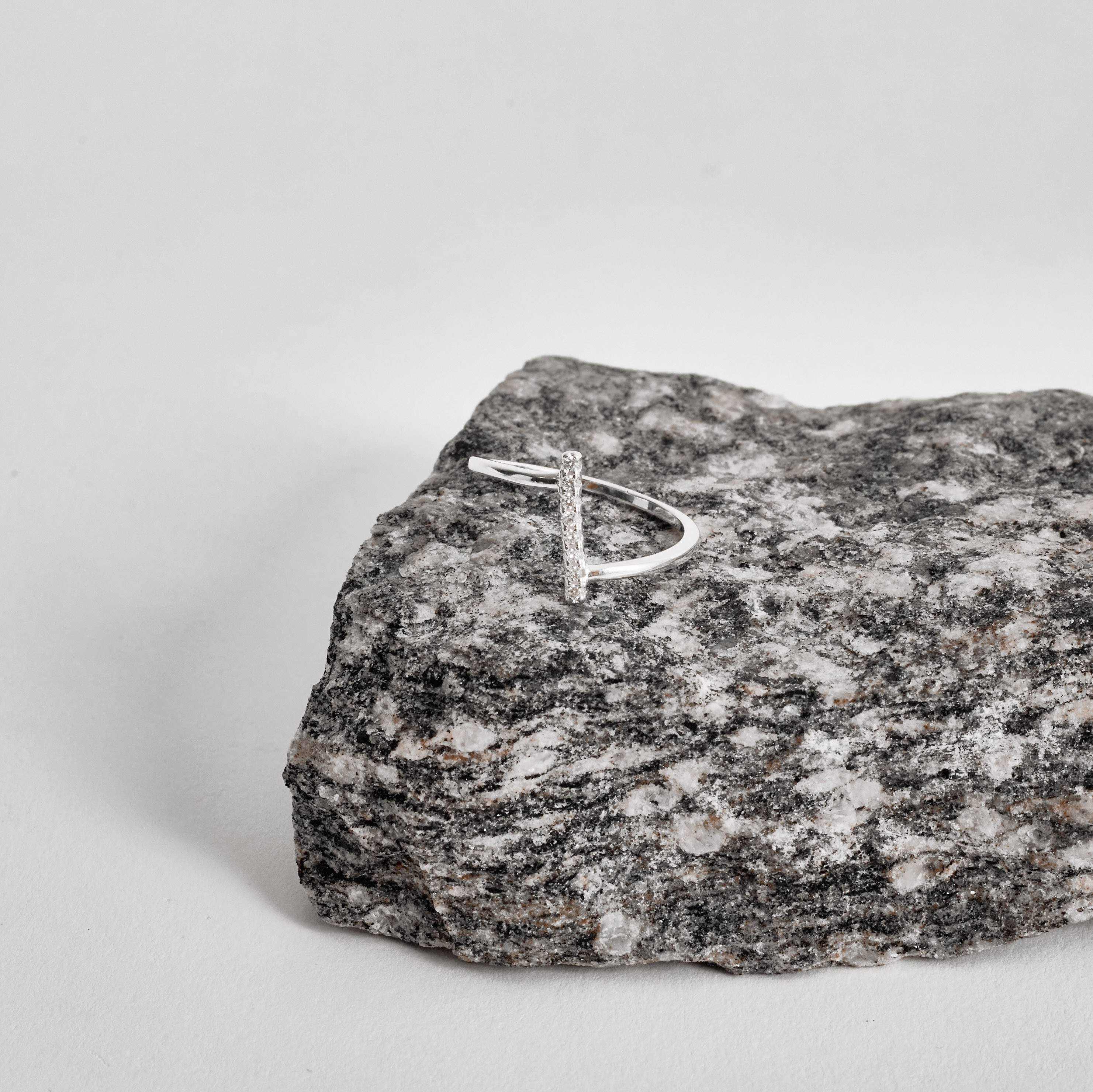 Imagem Anel 2 fios com palito cravejado