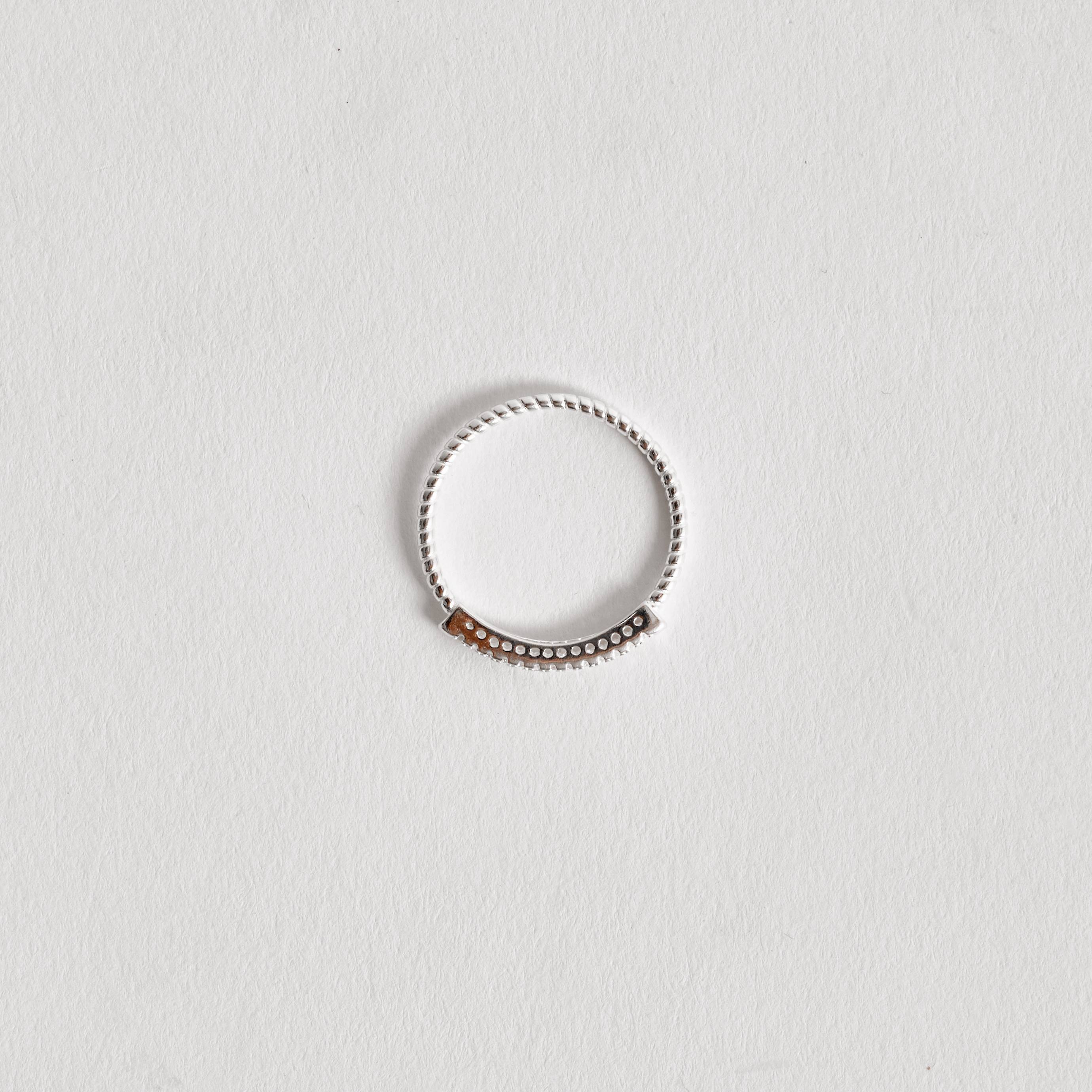 Imagem Secundária Anel torcido meia aliança