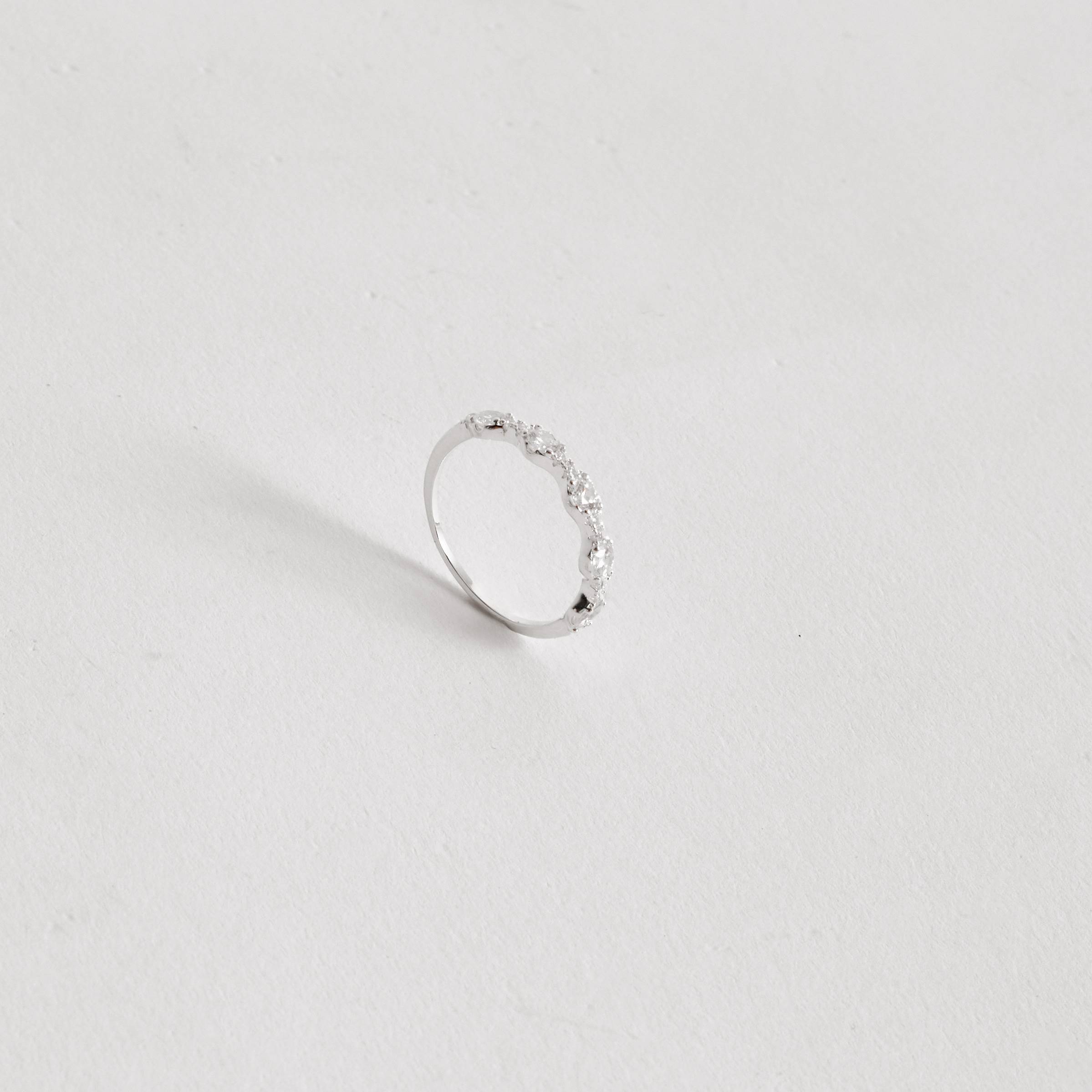 Imagem Anel meia aliança trabalhada