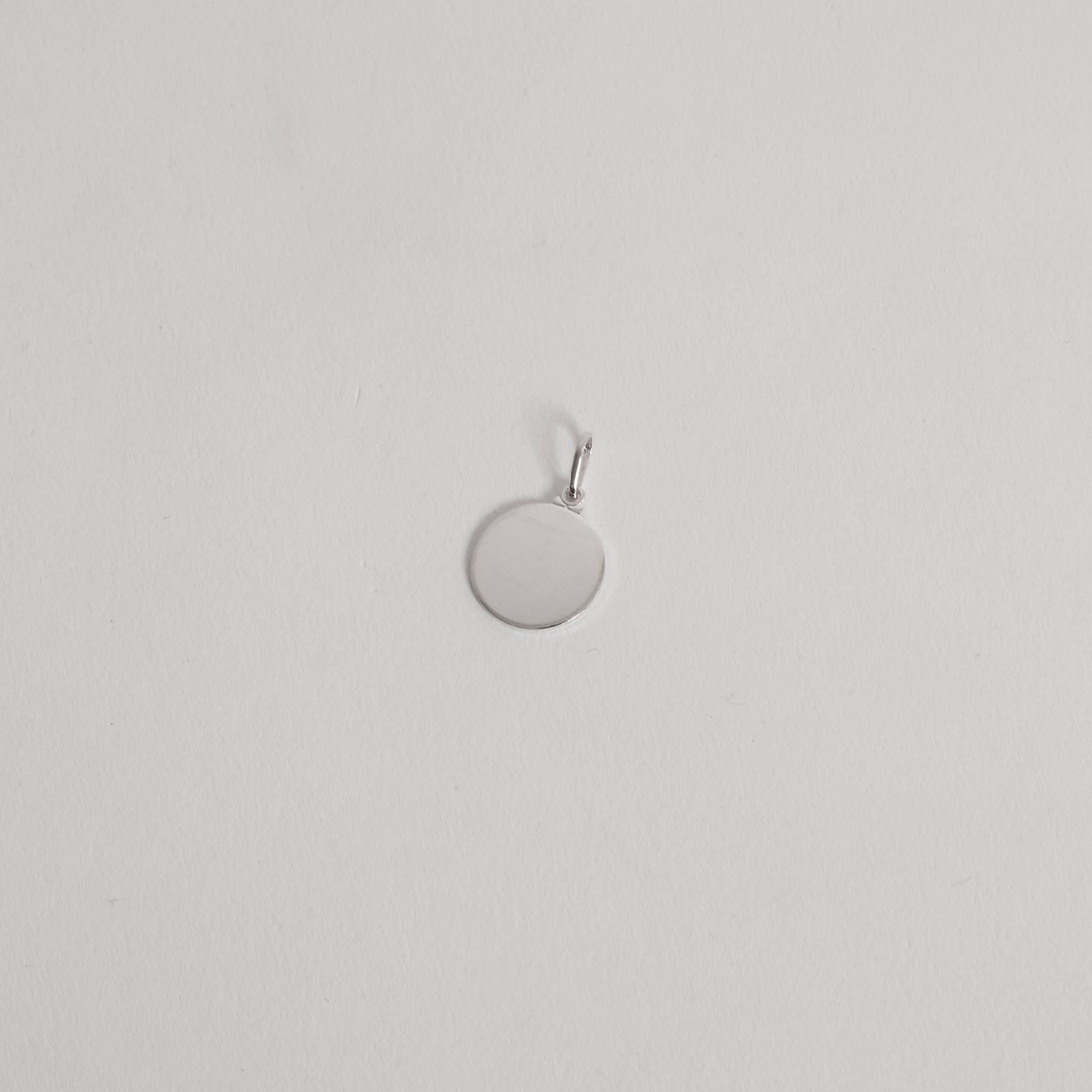 Imagem Secundária Pingente medalha lisa 15mm