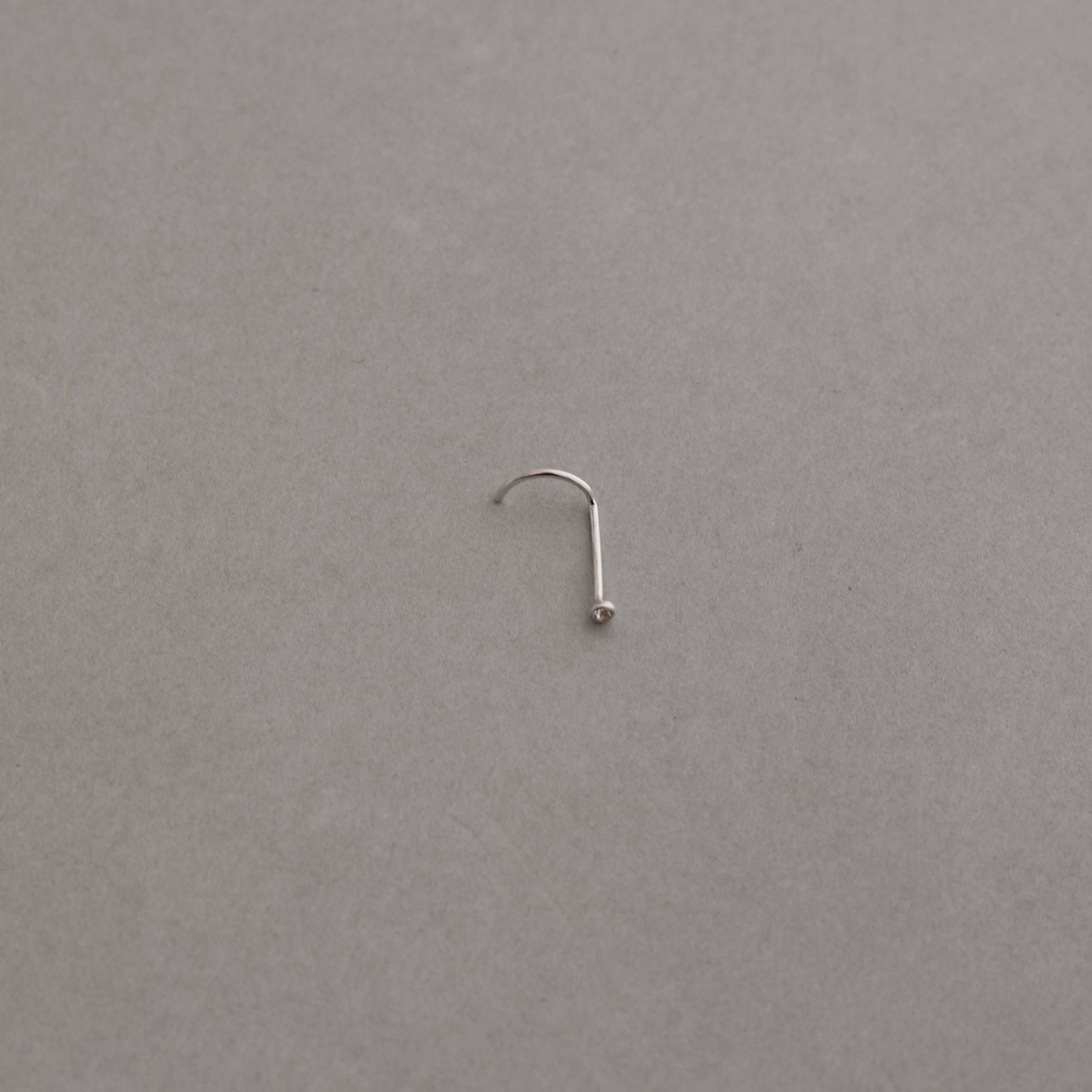 Imagem Secundária Piercing nariz zircônia embutida