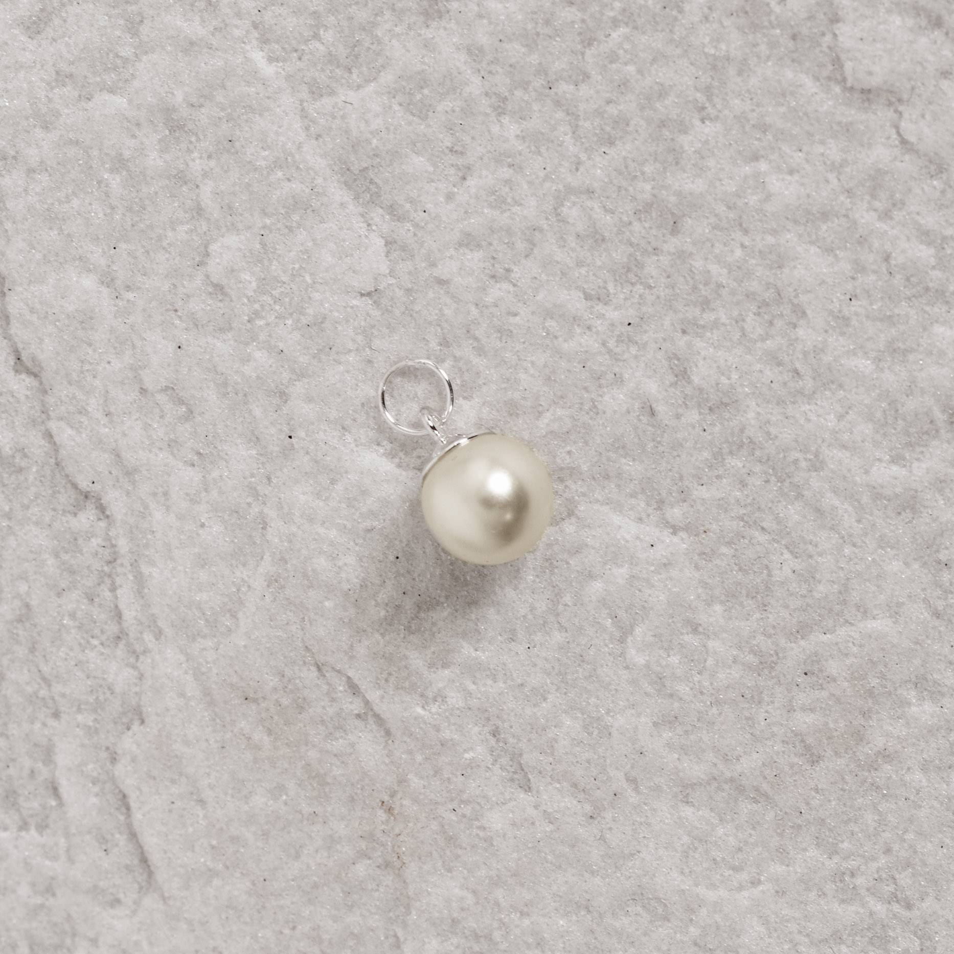 Imagem Secundária Pingente pérola sintética 10mm