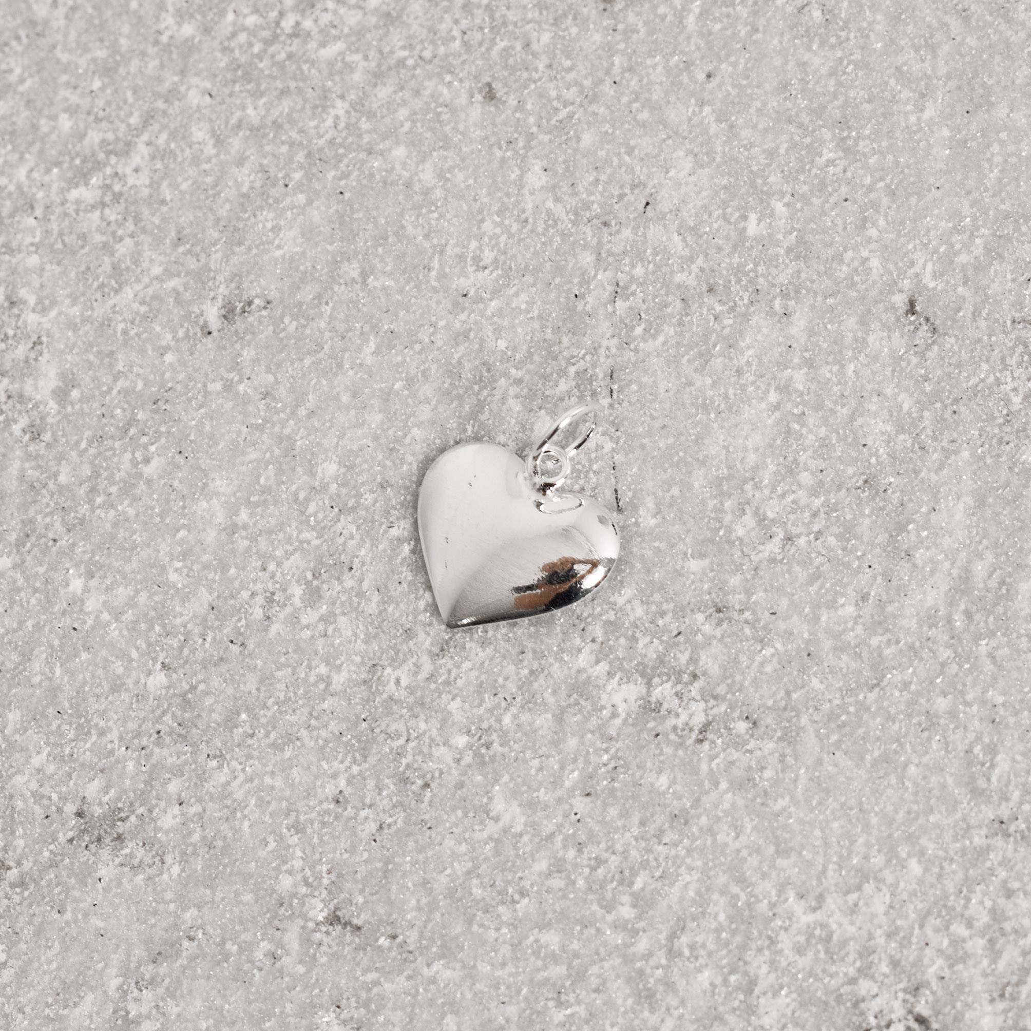 Imagem Pingente coração liso 12mm