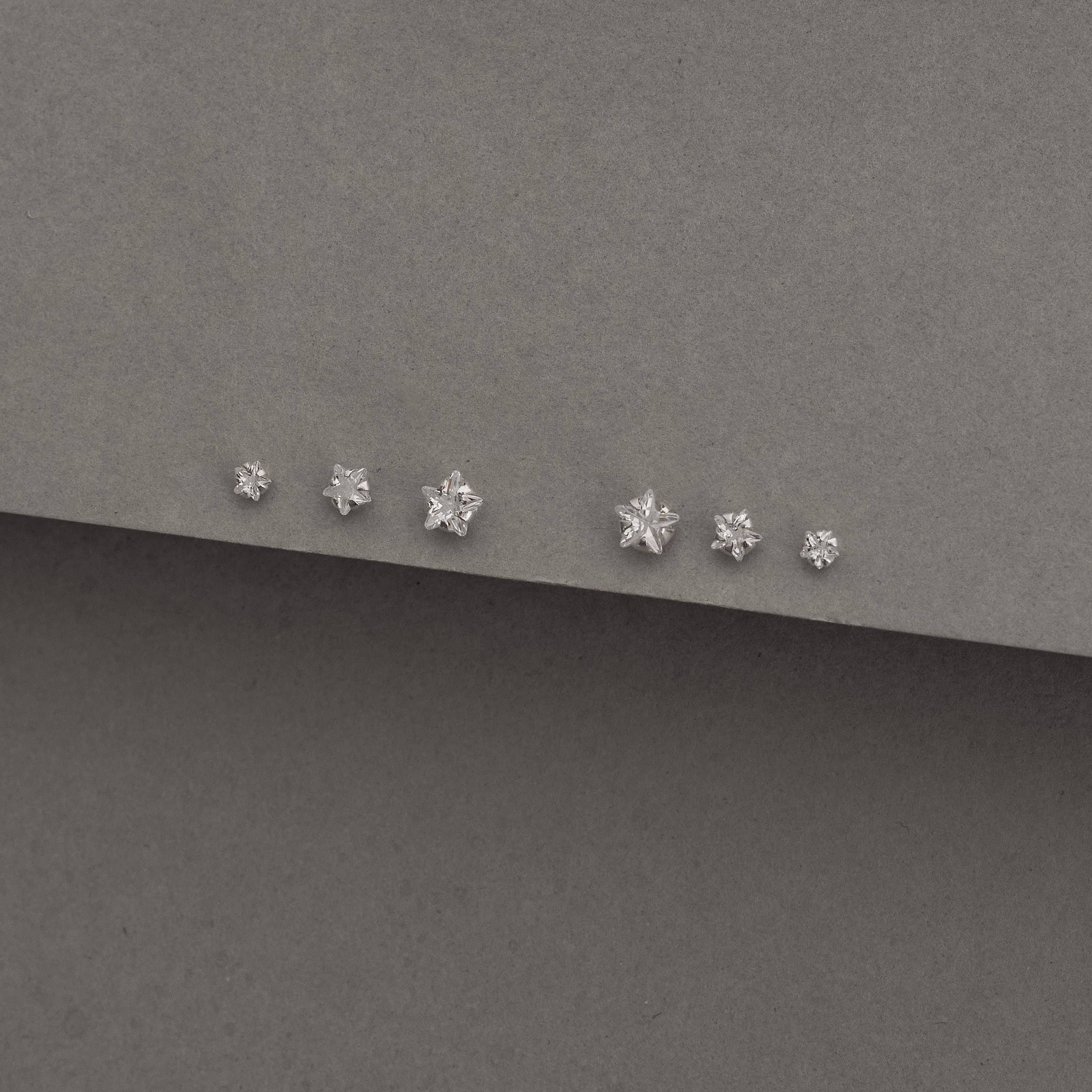 Imagem Secundária Trio zircônias estrela 3, 4 e 5mm