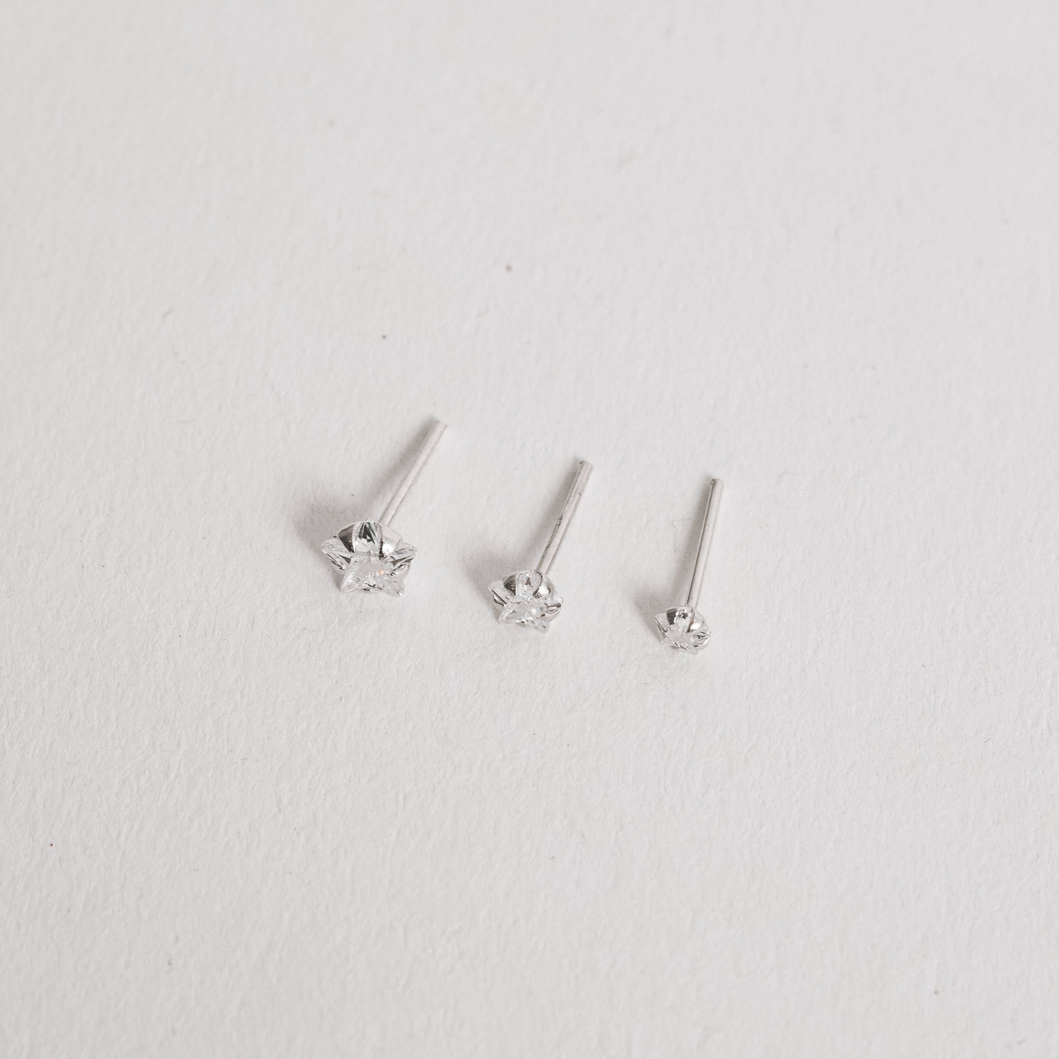 Imagem Trio zircônias estrela 3, 4 e 5mm