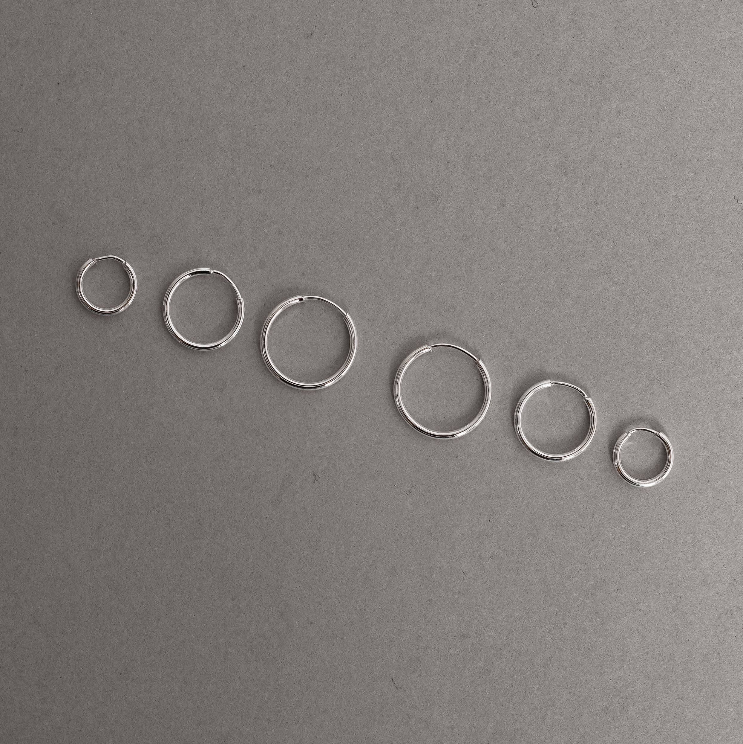 Imagem Secundária Trio argolas 8, 10 e 12mm