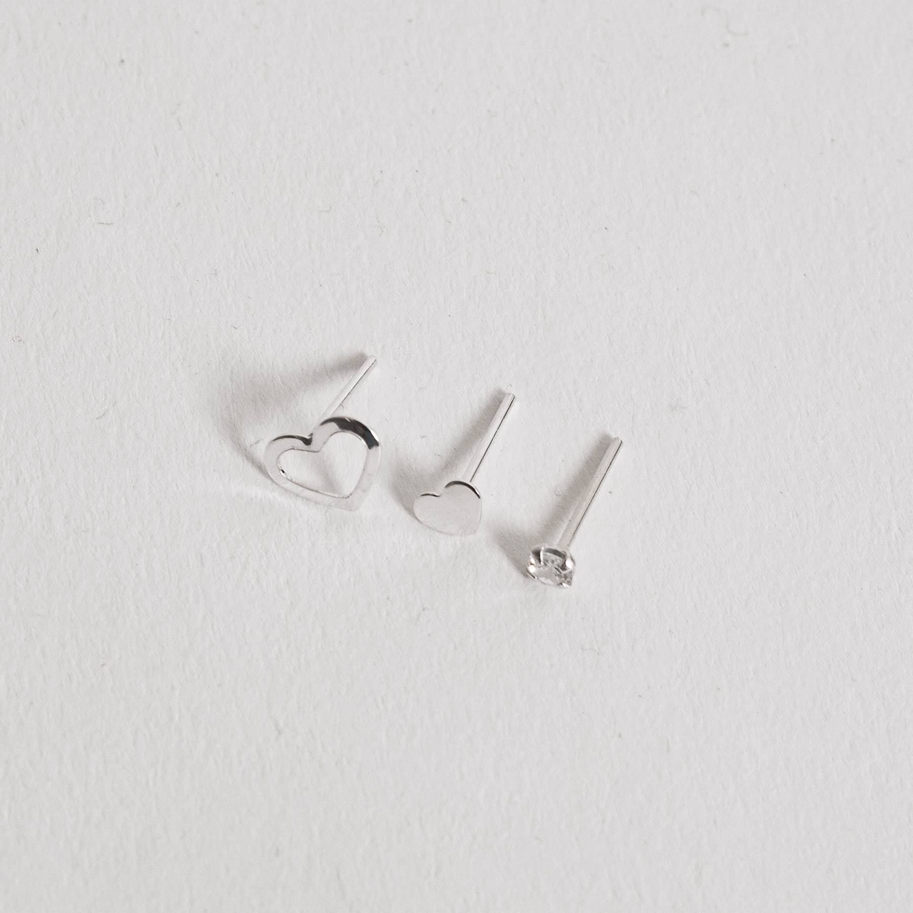 Imagem Secundária Trio corações com zircônia