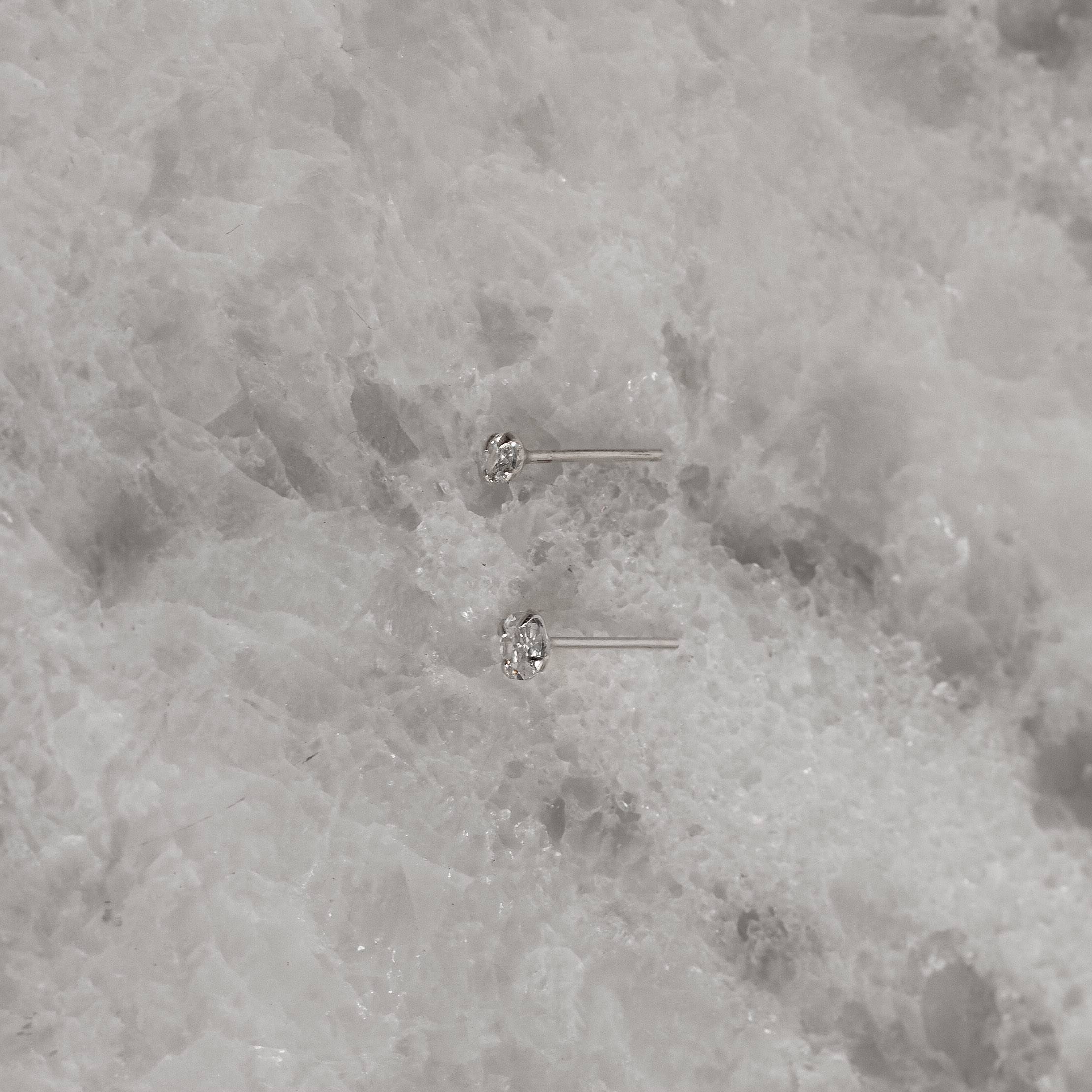 Imagem Secundária Dupla zircônias redondas 3 e 4mm 