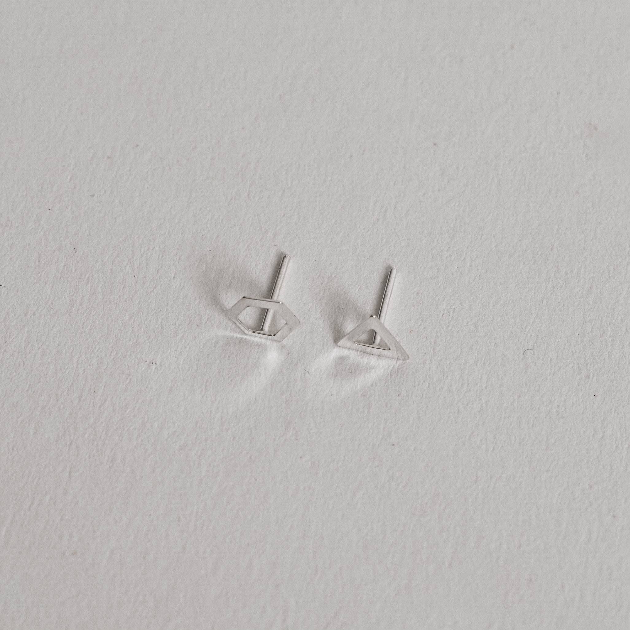 Imagem Secundária Dupla triângulo invertido e hexágono vazados 6mm