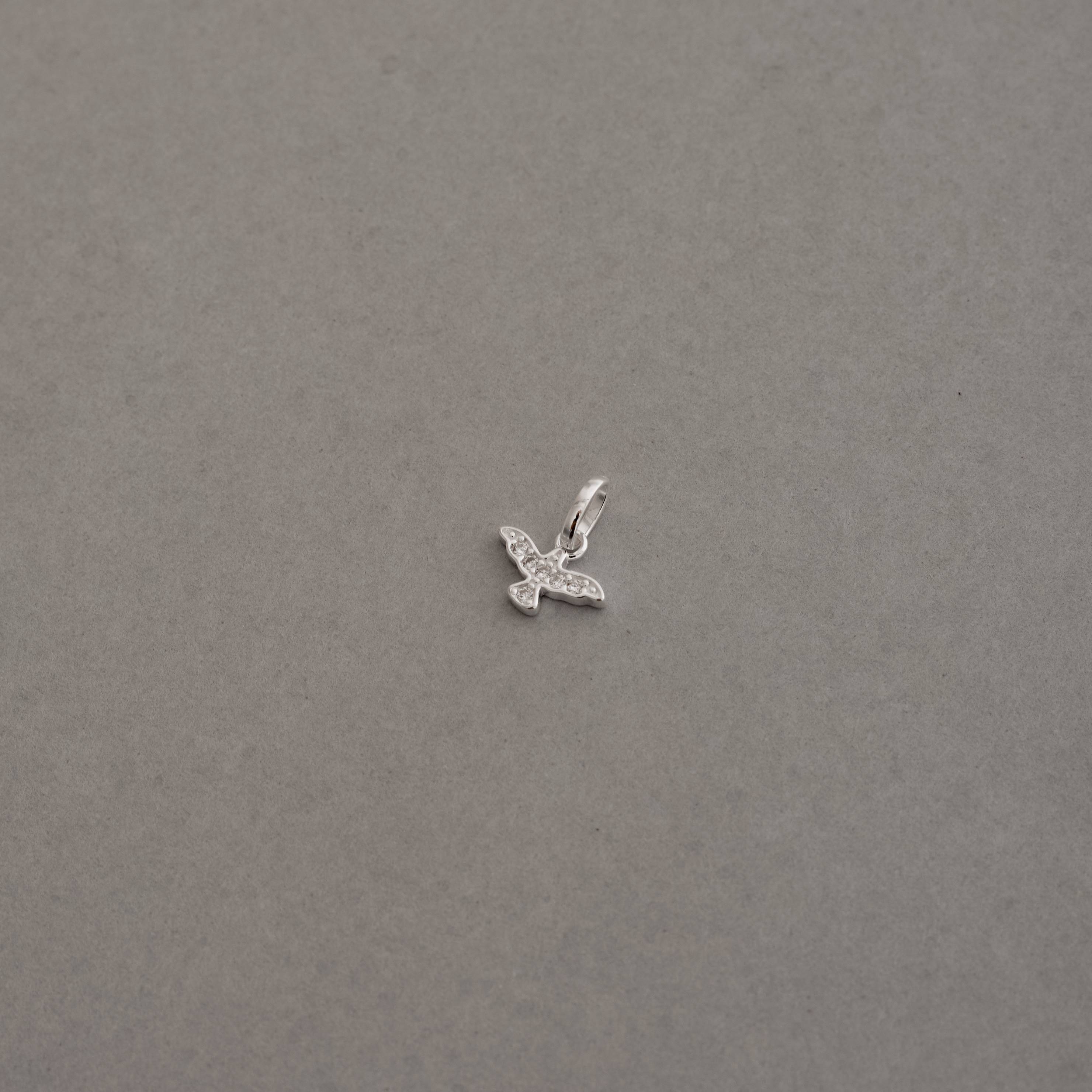 Imagem Pingente Espírito Santo cravejado cristal 10mm