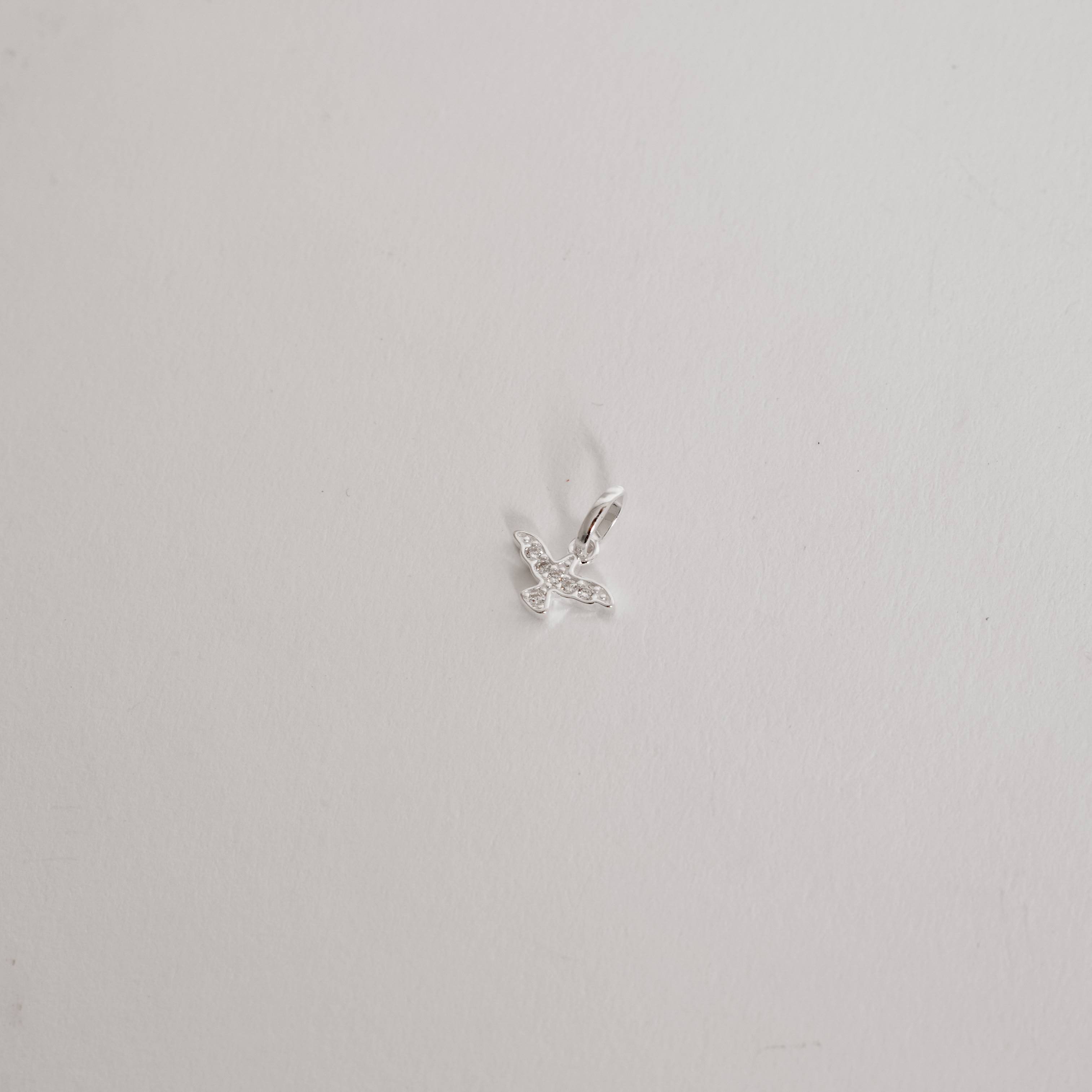 Imagem Secundária Pingente Espírito Santo cravejado cristal 10mm