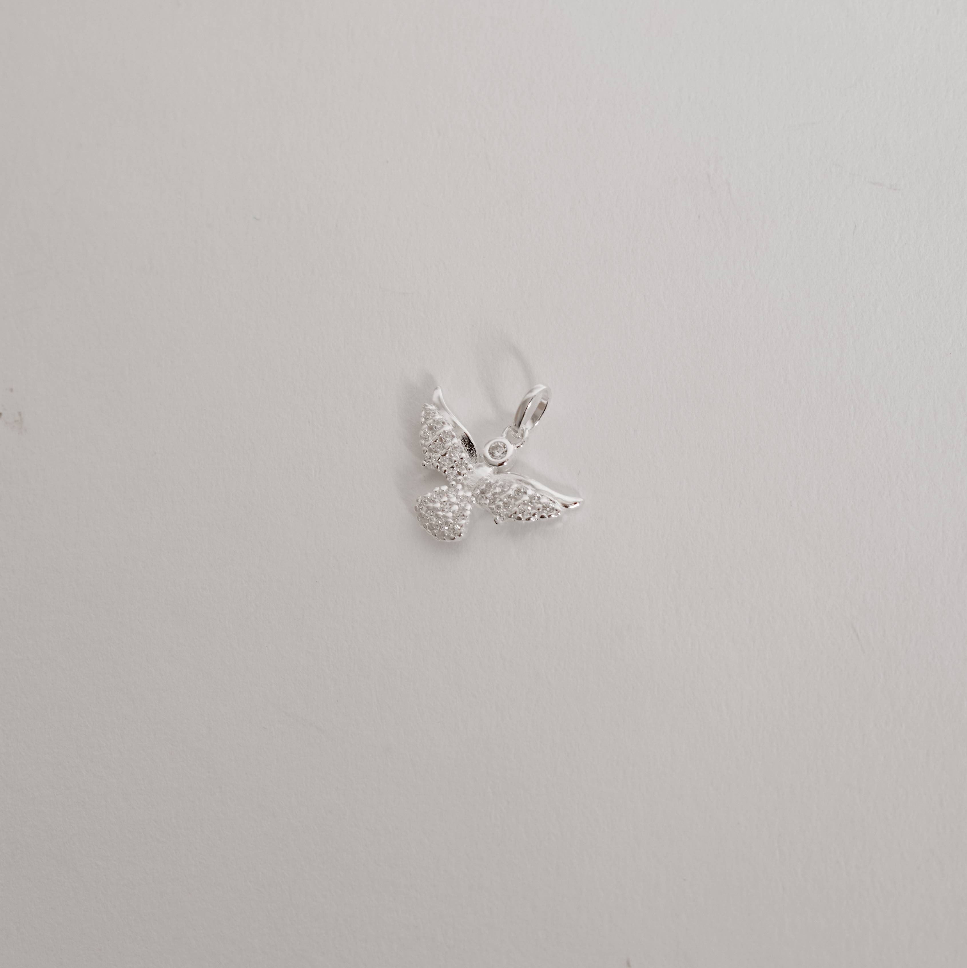 Imagem Secundária Pingente Espírito Santo cravejado 19mm